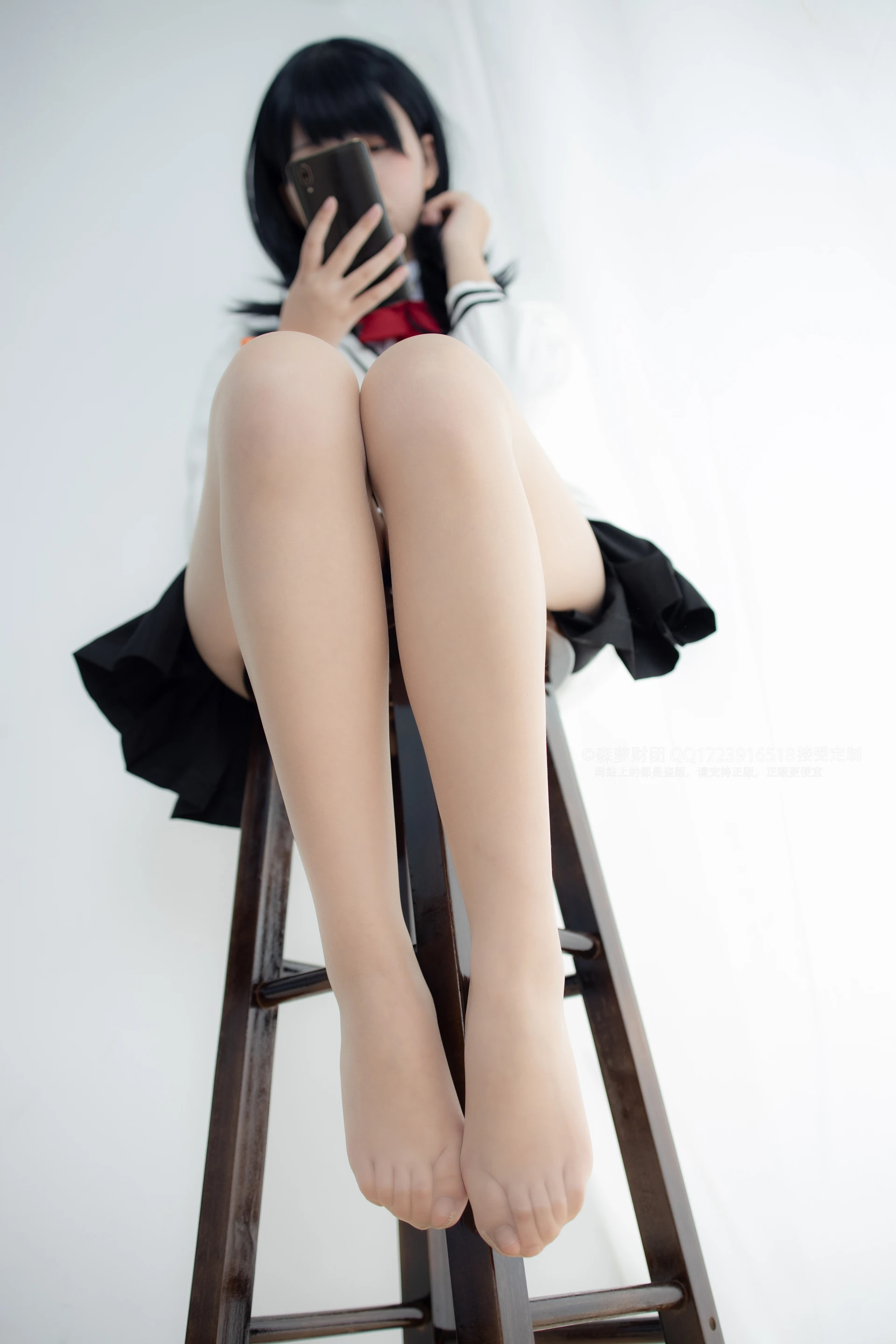 森萝财团 X-055 [93P1V-2.17G]制服, 可爱, 森萝财团, 美腿, 肉丝