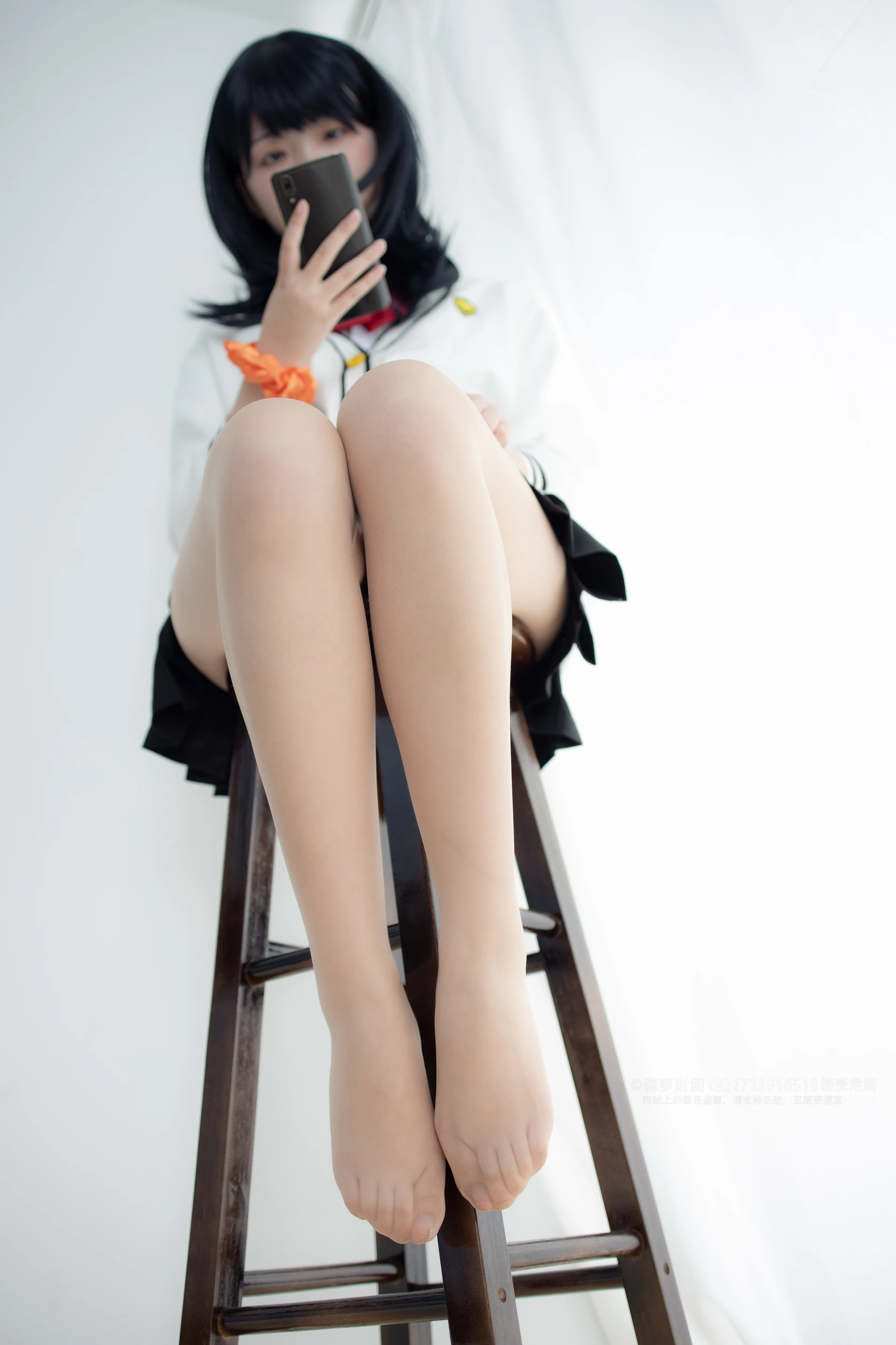 森萝财团 X-055 [93P1V-2.17G]制服, 可爱, 森萝财团, 美腿, 肉丝