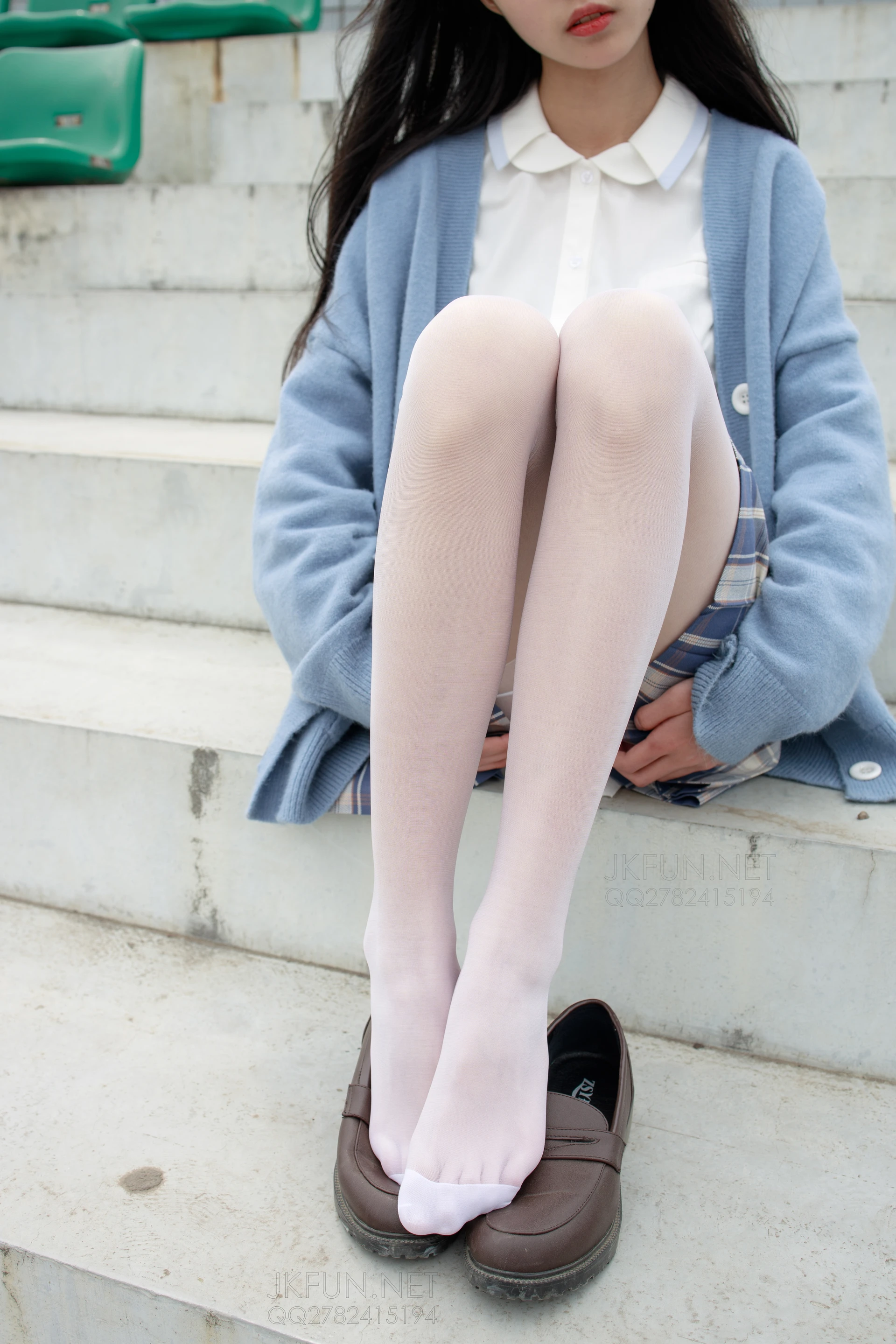 JKFUN-003 [150P1V-3.74G]JKFUN, 可爱, 学生装, 森萝财团, 白丝, 美腿