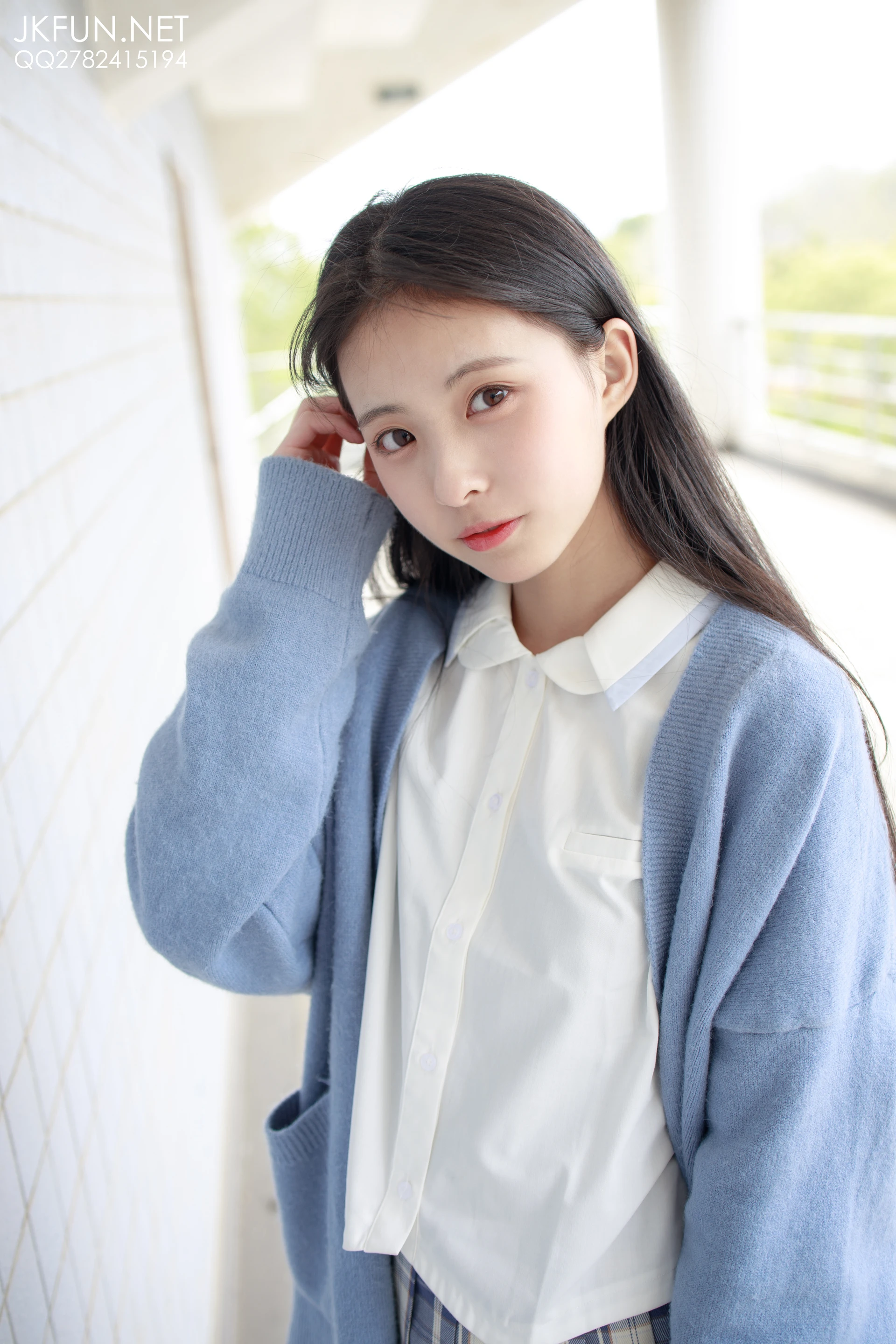 JKFUN-003 [150P1V-3.74G]JKFUN, 可爱, 学生装, 森萝财团, 白丝, 美腿
