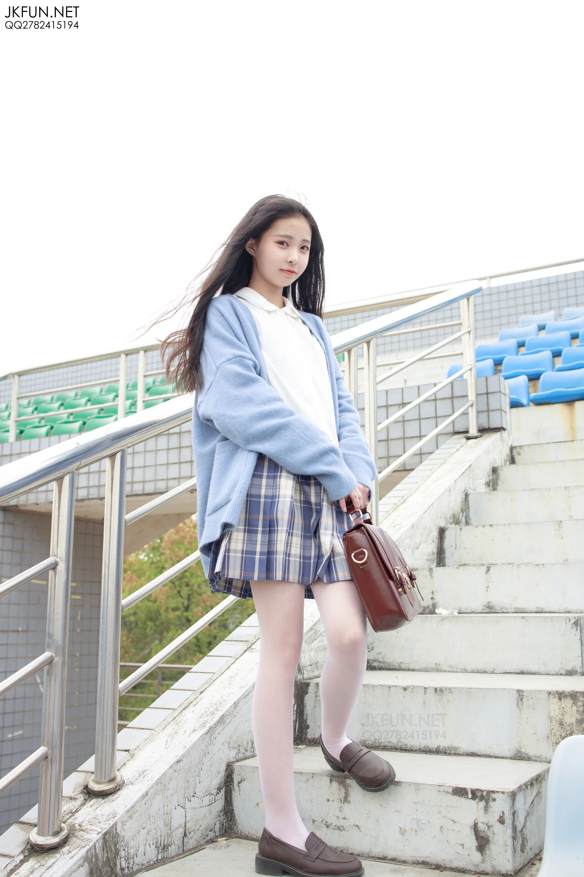 JKFUN-003 [150P1V-3.74G]JKFUN, 可爱, 学生装, 森萝财团, 白丝, 美腿