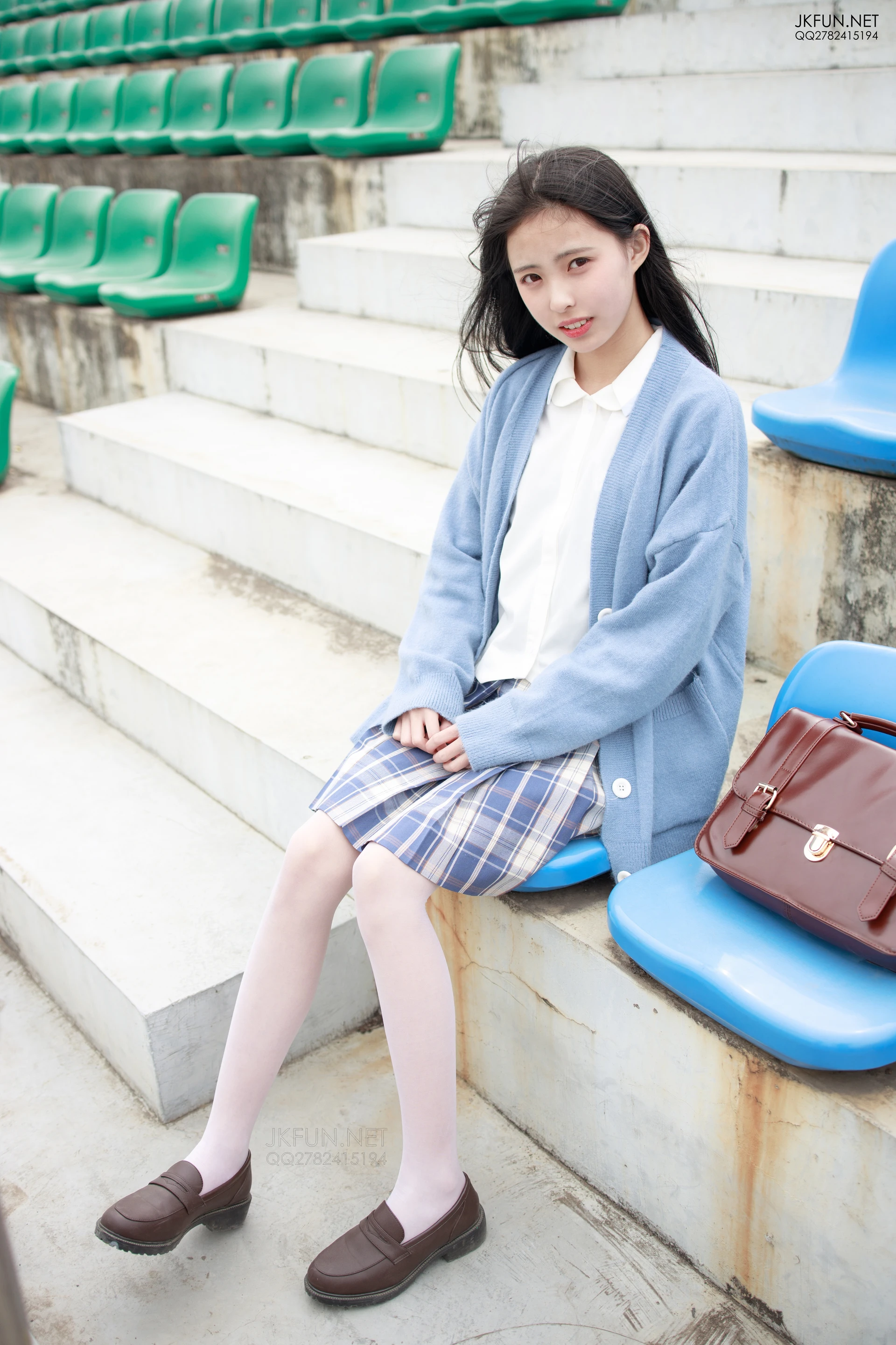JKFUN-003 [150P1V-3.74G]JKFUN, 可爱, 学生装, 森萝财团, 白丝, 美腿