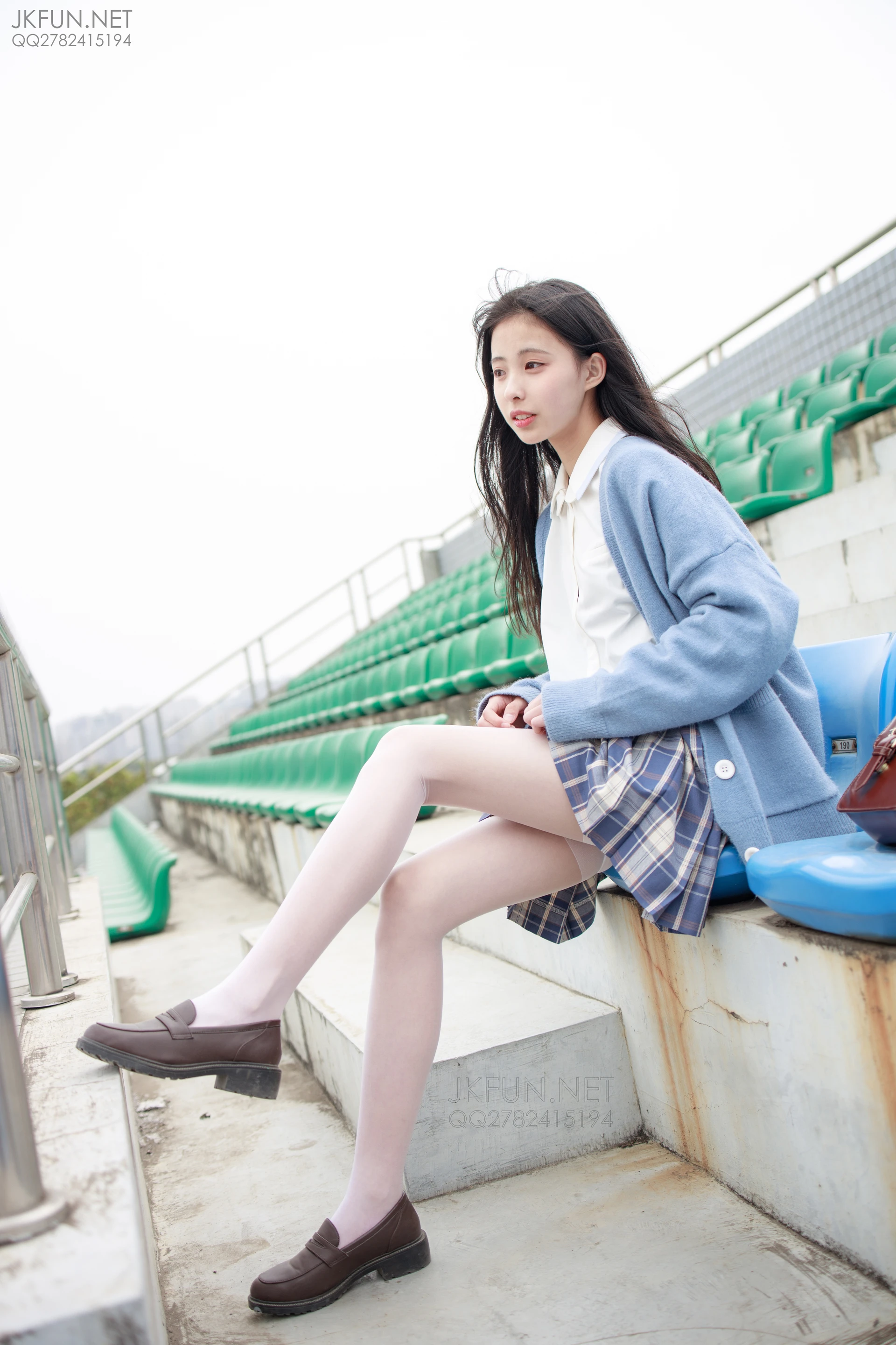 JKFUN-003 [150P1V-3.74G]JKFUN, 可爱, 学生装, 森萝财团, 白丝, 美腿