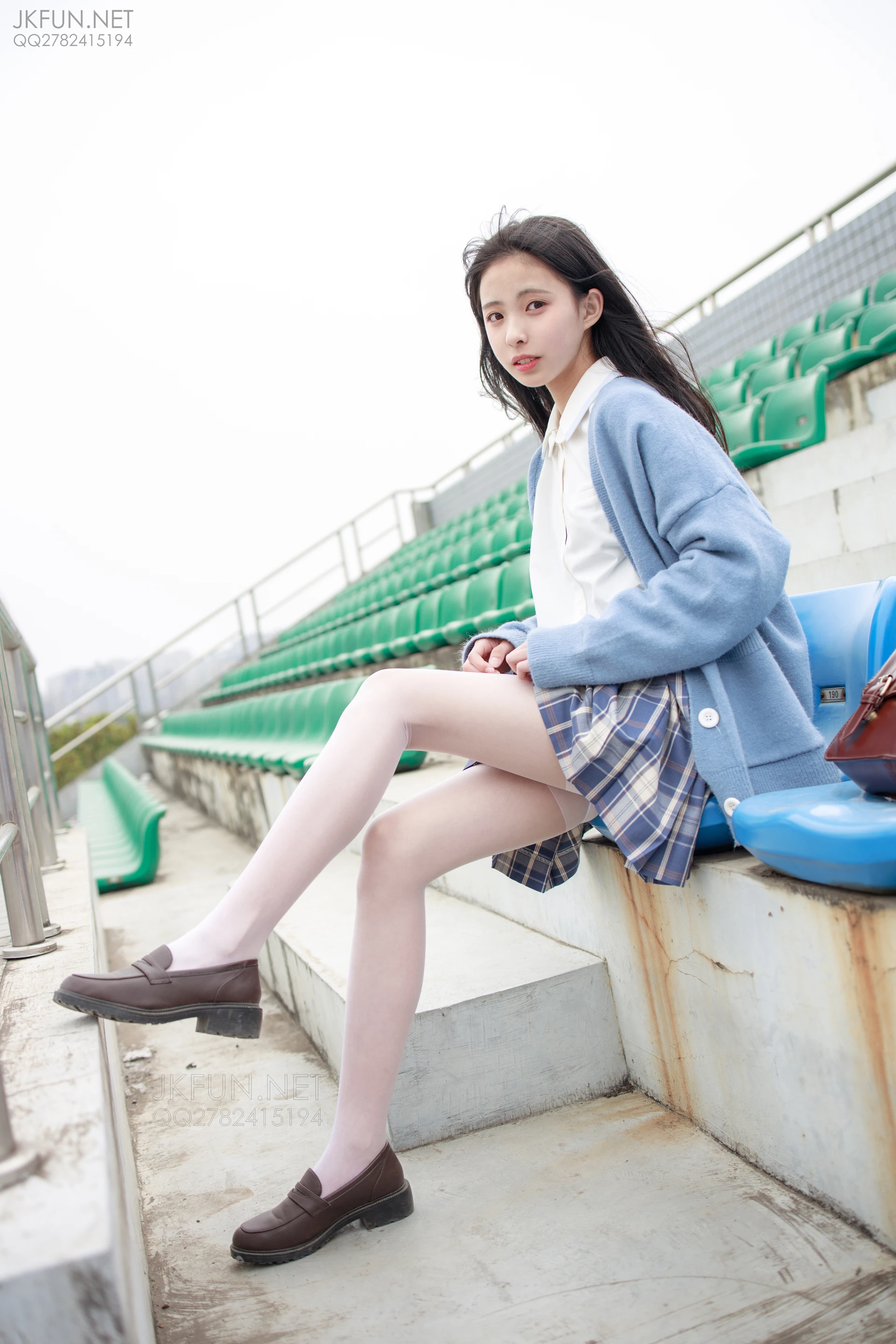 JKFUN-003 [150P1V-3.74G]JKFUN, 可爱, 学生装, 森萝财团, 白丝, 美腿