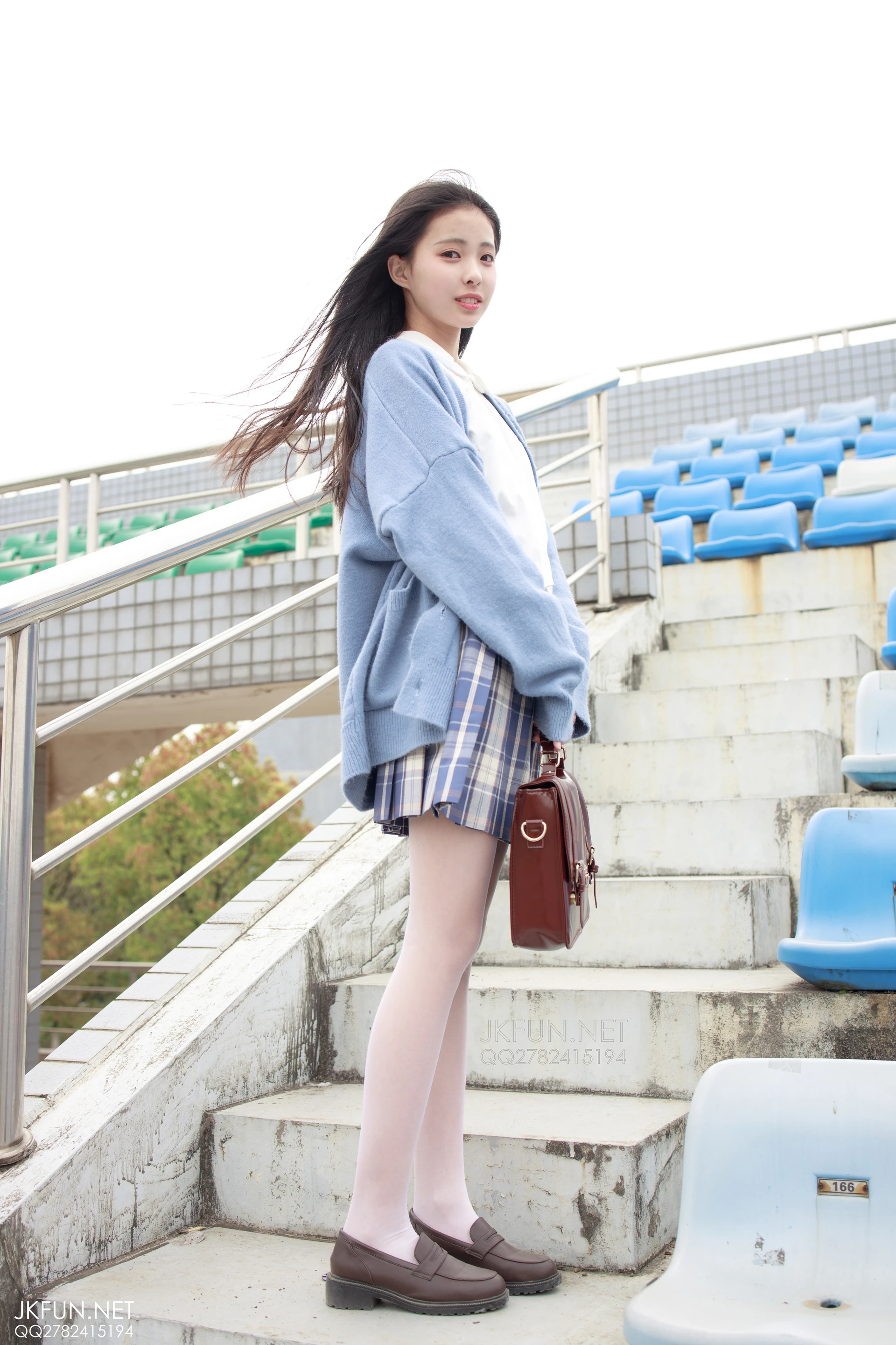 JKFUN-003 [150P1V-3.74G]JKFUN, 可爱, 学生装, 森萝财团, 白丝, 美腿