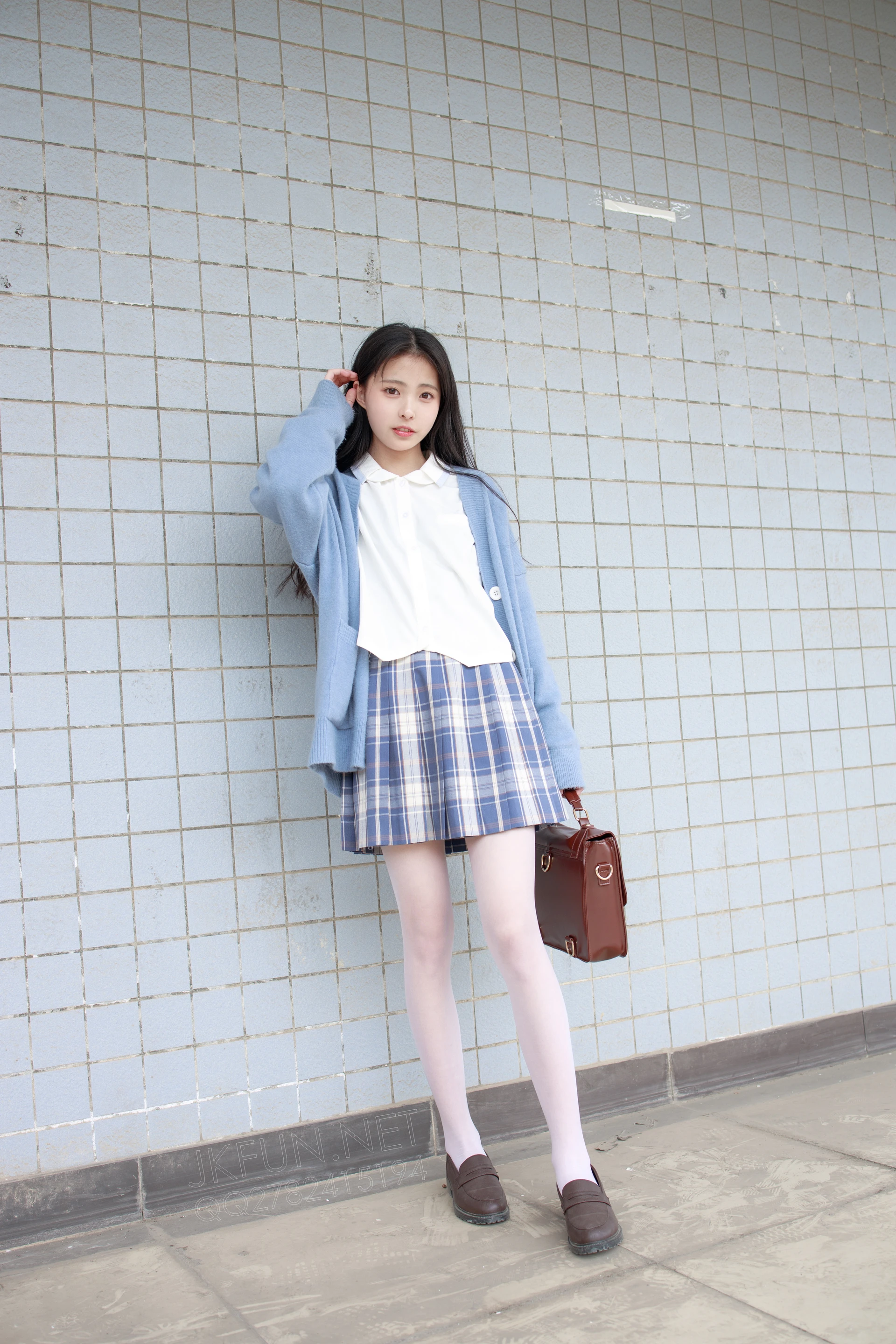 JKFUN-003 [150P1V-3.74G]JKFUN, 可爱, 学生装, 森萝财团, 白丝, 美腿