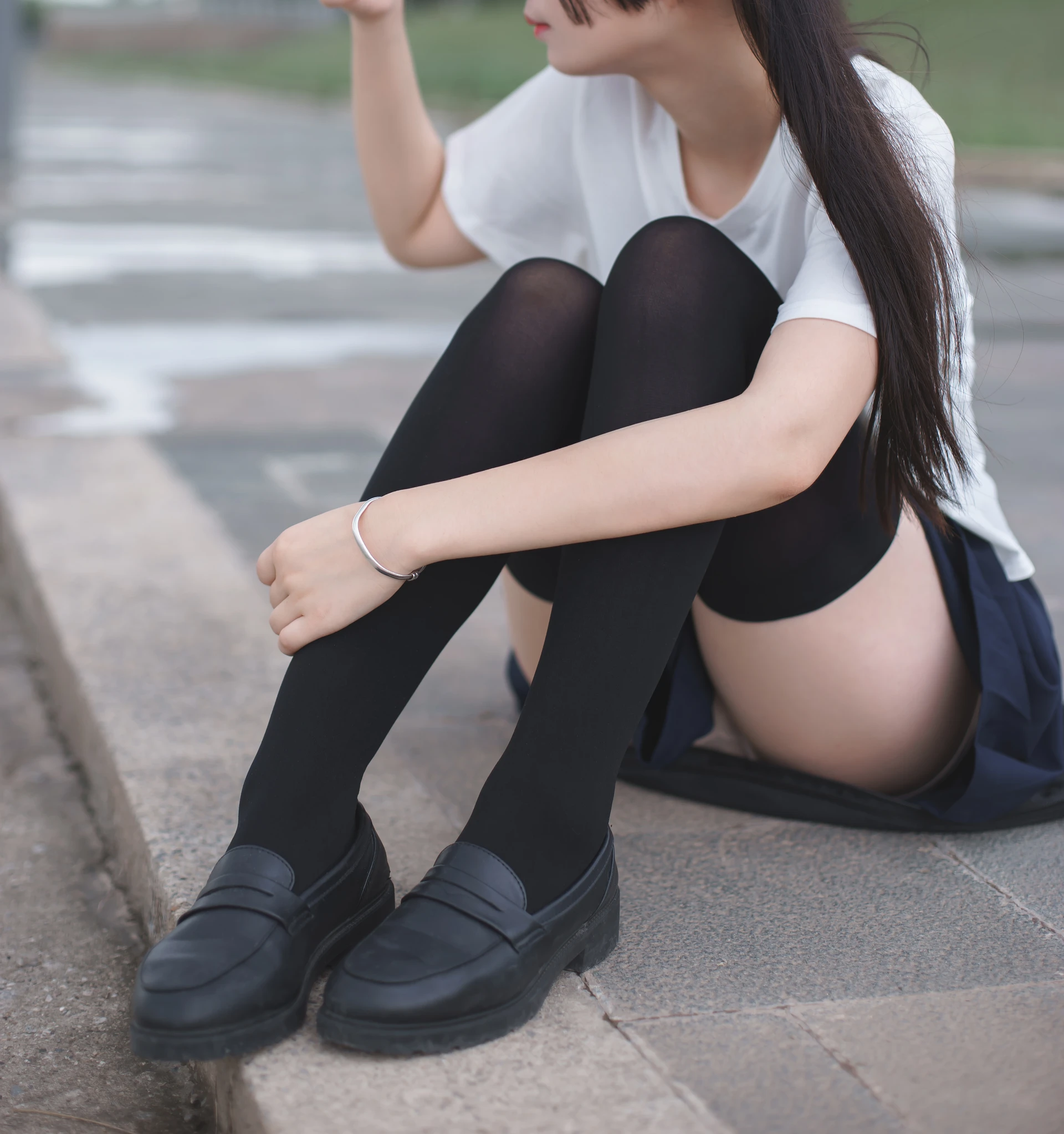 轻兰映画 SPL.005 [124P-912M]白丝, 美腿, 美足, 轻兰映画, 黑丝