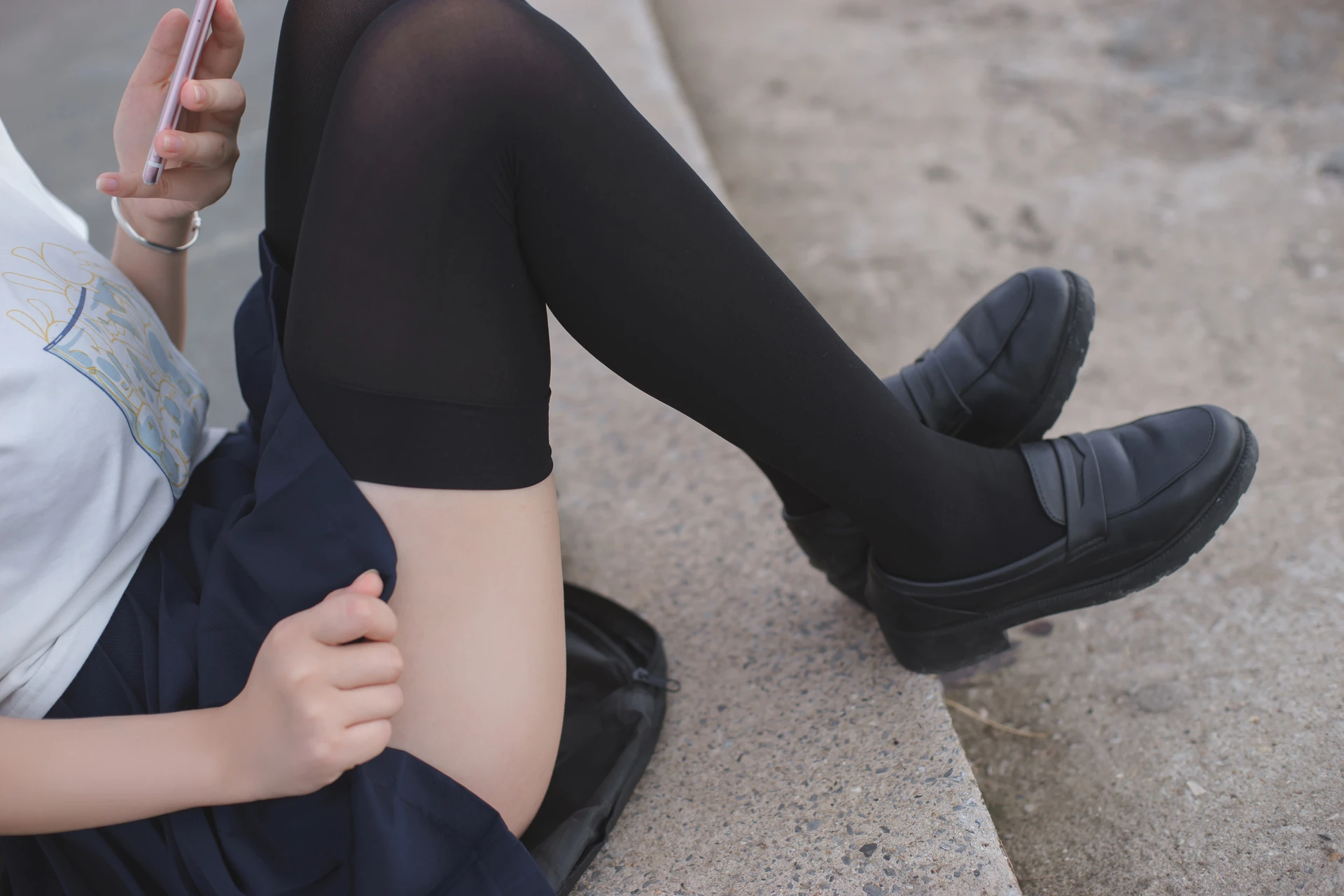 轻兰映画 SPL.005 [124P-912M]白丝, 美腿, 美足, 轻兰映画, 黑丝