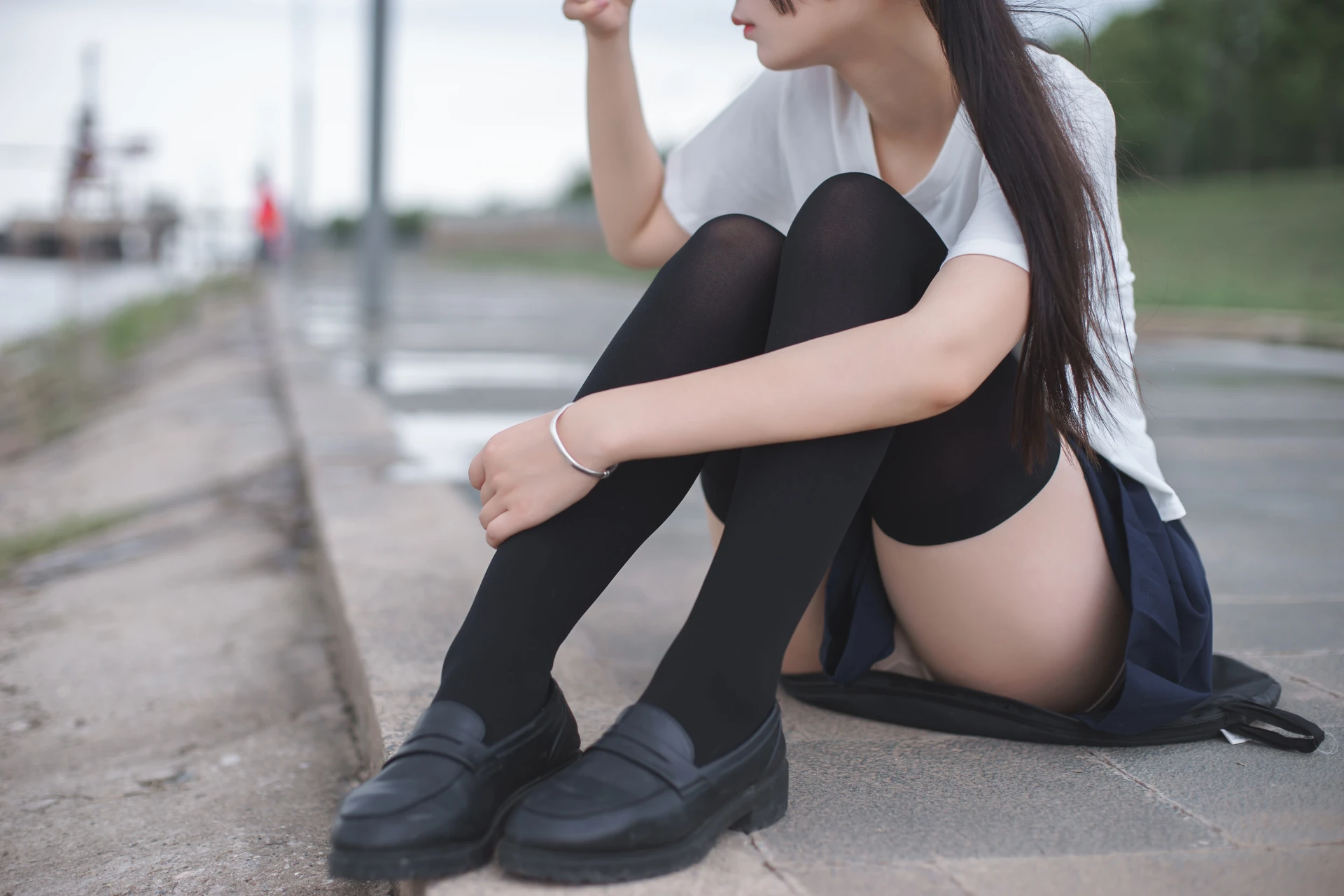 轻兰映画 SPL.005 [124P-912M]白丝, 美腿, 美足, 轻兰映画, 黑丝