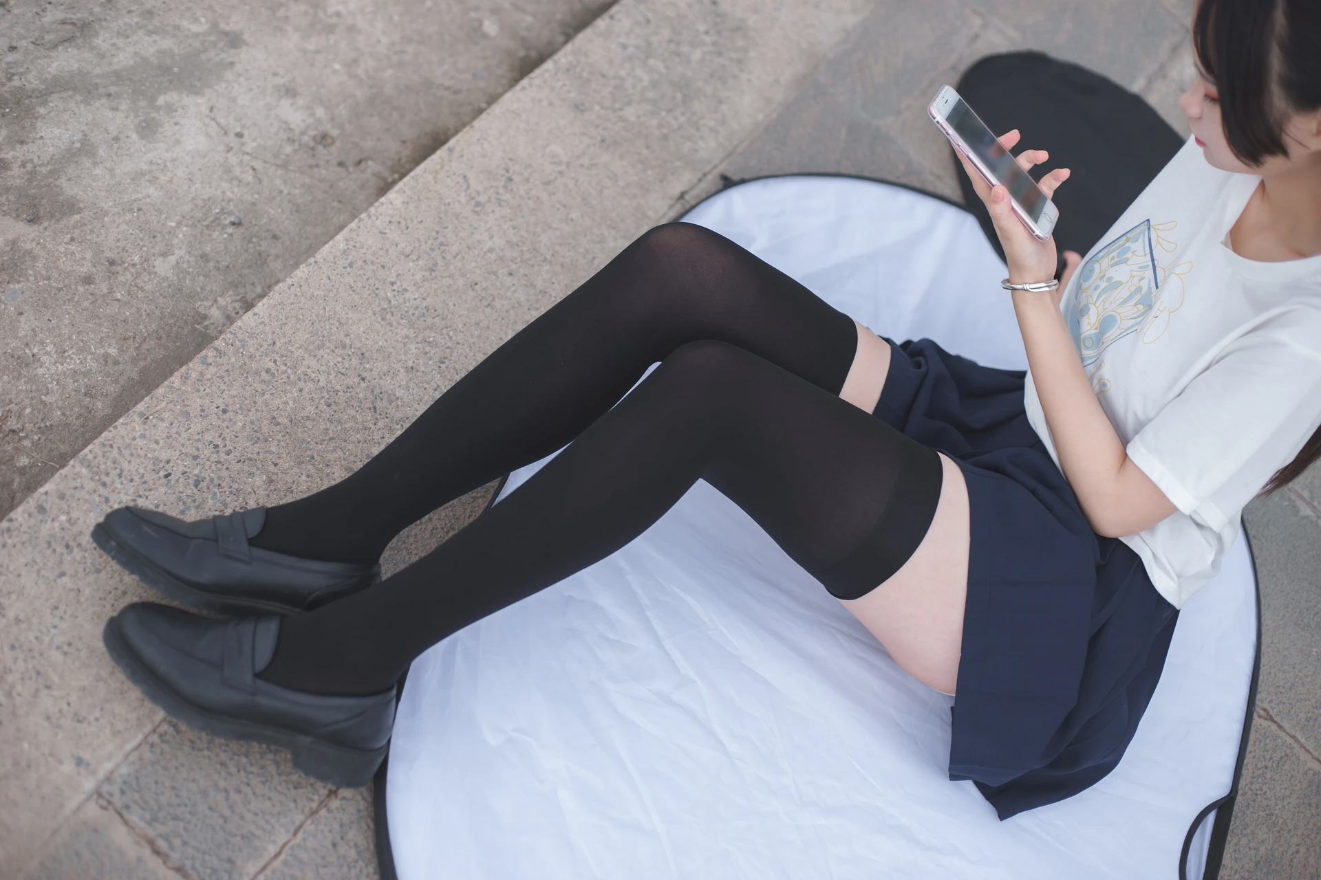 轻兰映画 SPL.005 [124P-912M]白丝, 美腿, 美足, 轻兰映画, 黑丝