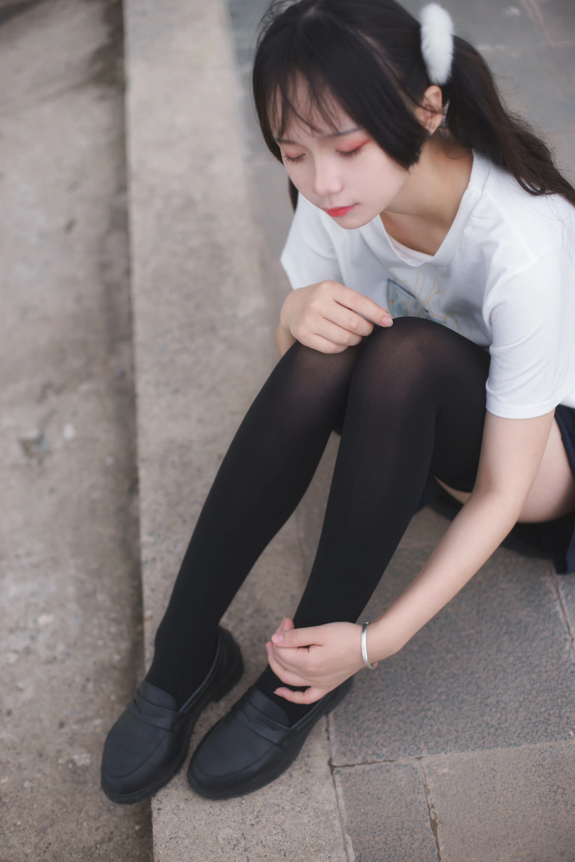 轻兰映画 SPL.005 [124P-912M]白丝, 美腿, 美足, 轻兰映画, 黑丝