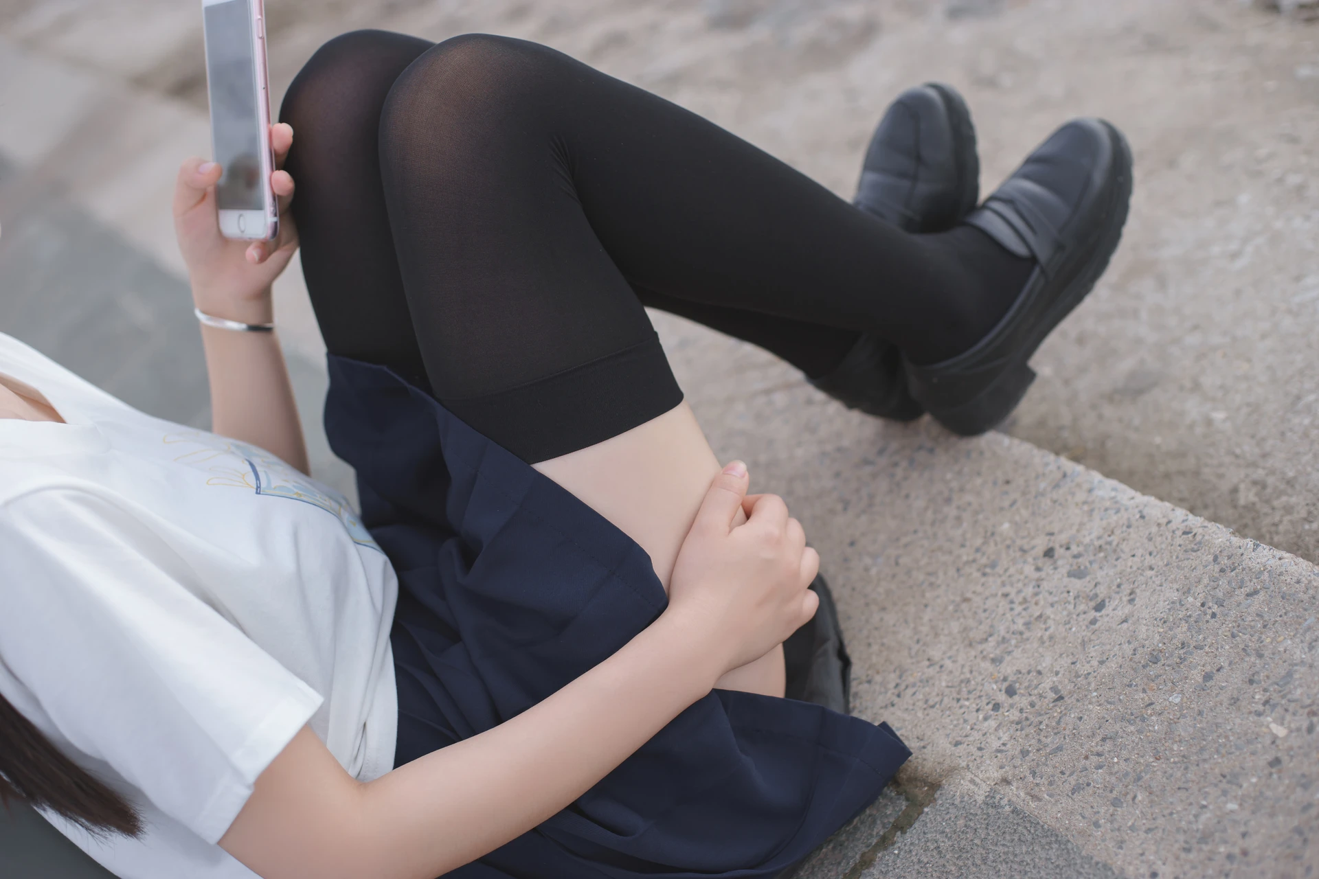 轻兰映画 SPL.005 [124P-912M]白丝, 美腿, 美足, 轻兰映画, 黑丝