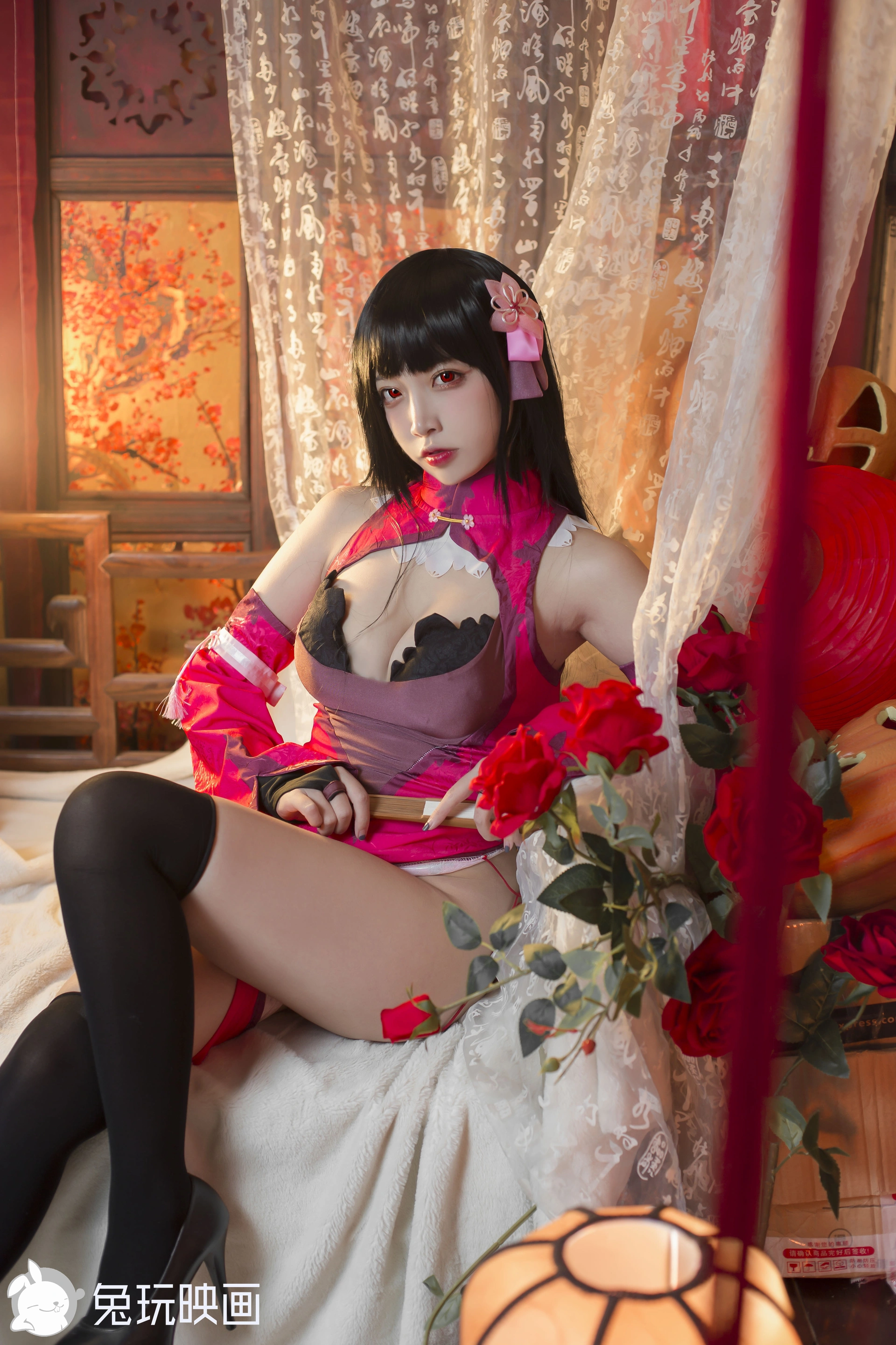 D55.003 红蓝旗袍 [40P-309MB]