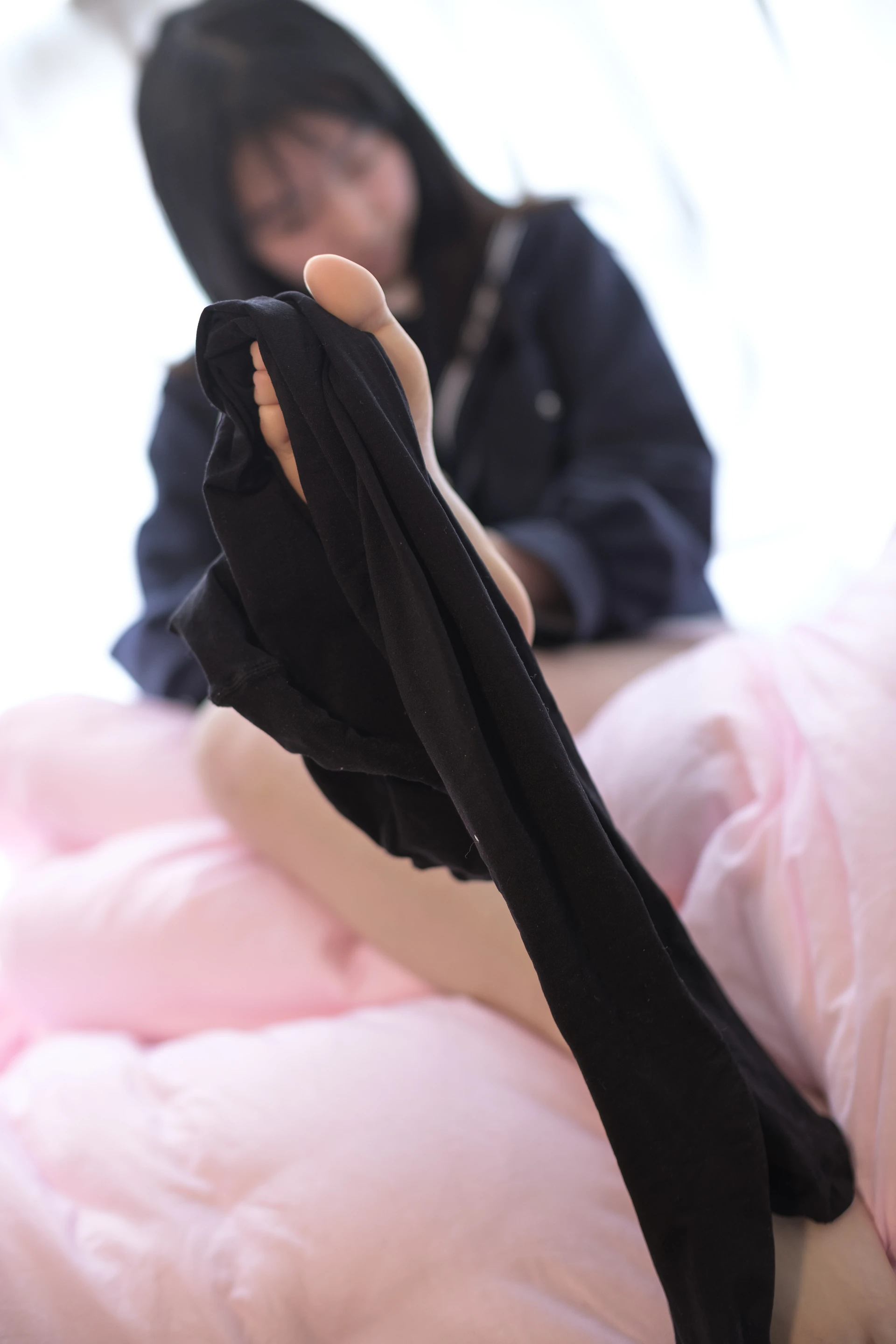 森萝财团 X-004 [127P1V-1.61G]美腿, 美足, 黑丝