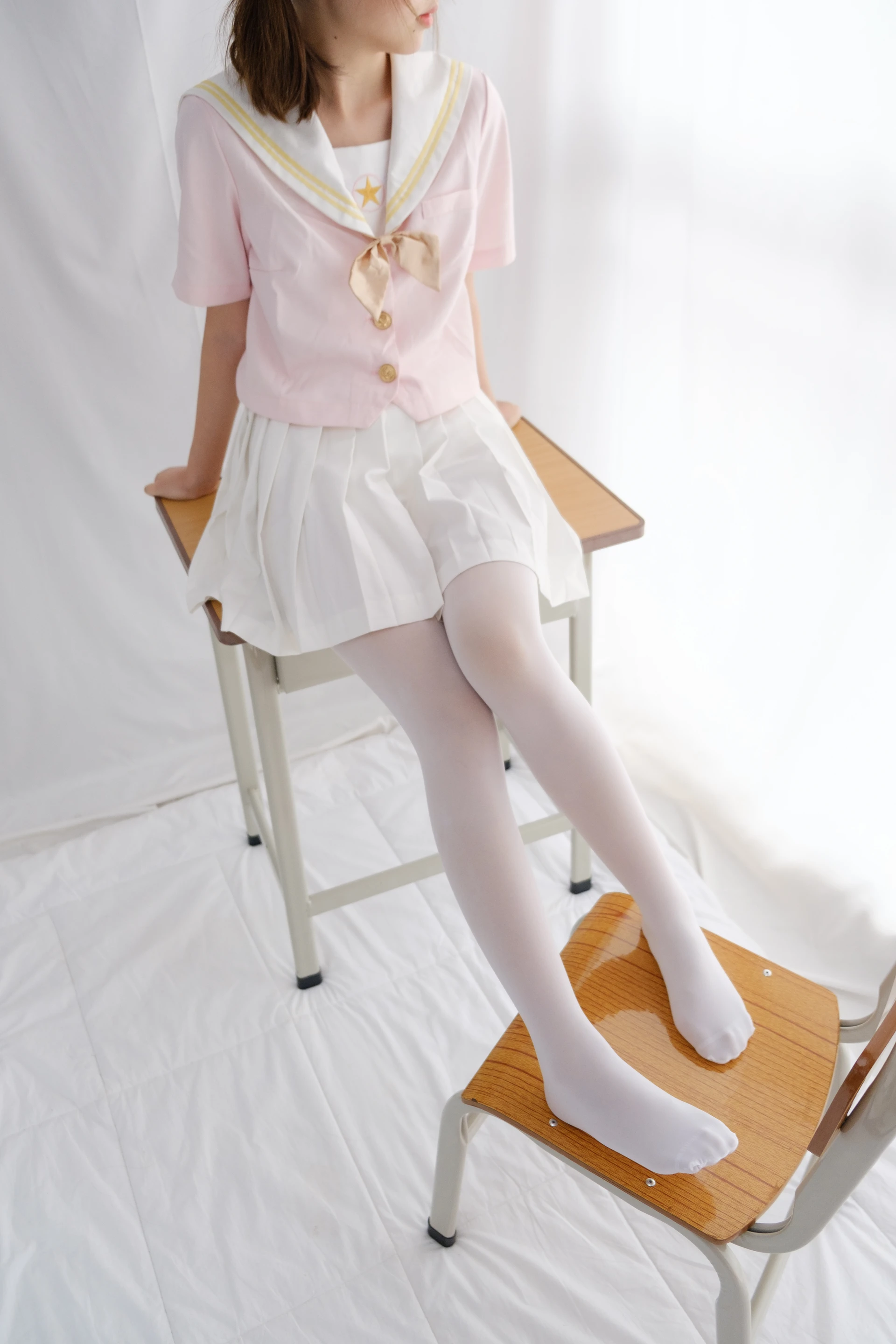喵写真 VOL-007 [55P-359M]可爱, 喵写真, 白丝, 美腿