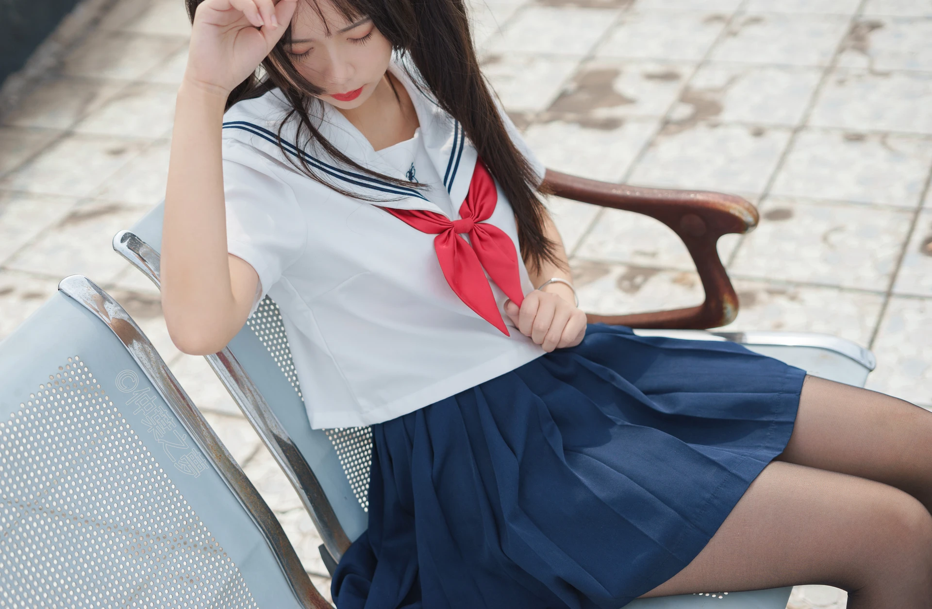 轻兰映画 VOL.012 [60P-427M]可爱, 美腿, 美足, 轻兰映画, 黑丝