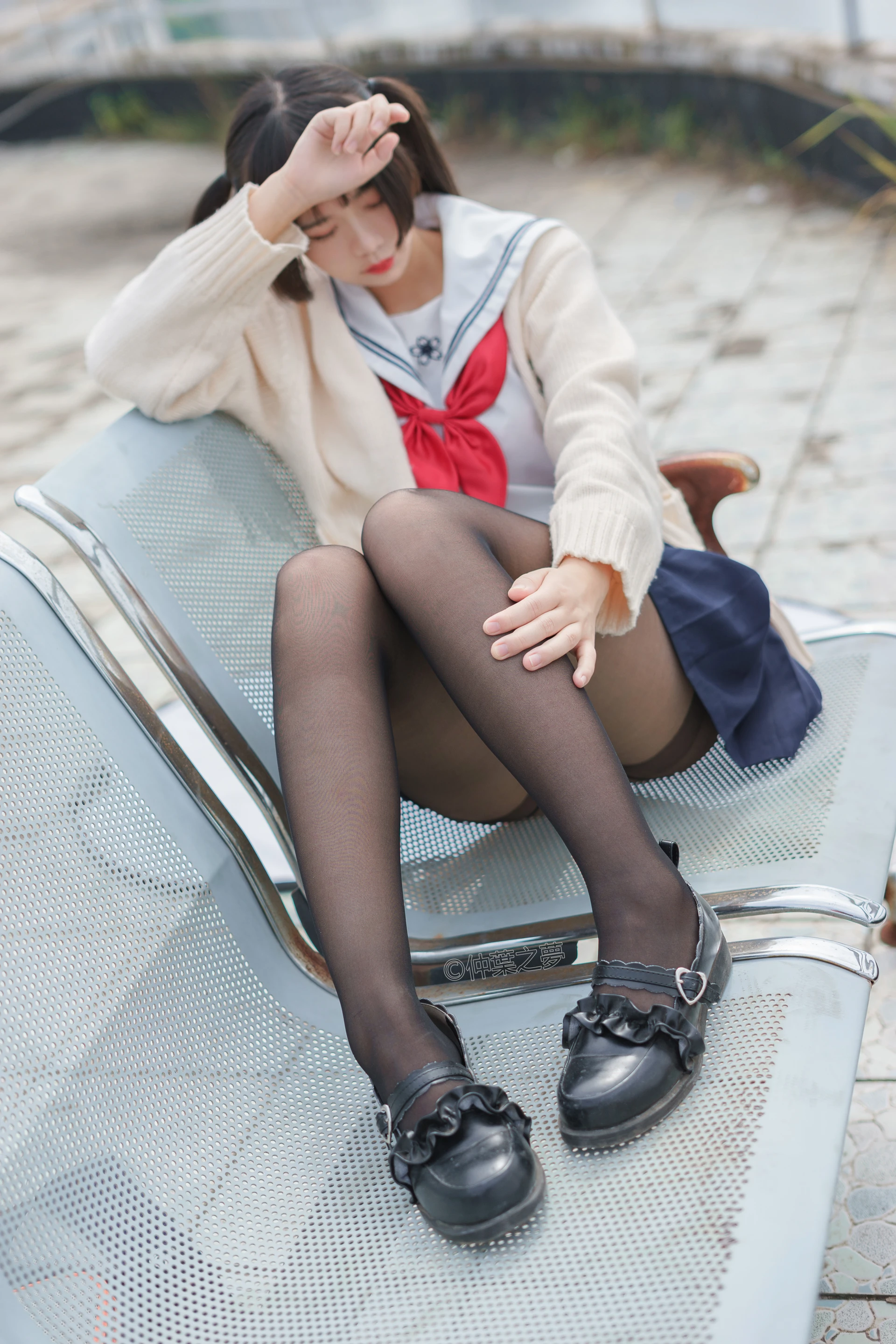 轻兰映画 VOL.012 [60P-427M]可爱, 美腿, 美足, 轻兰映画, 黑丝