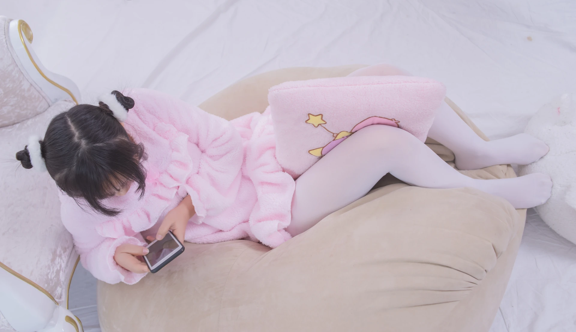 轻兰映画 VOL.017 [77P-380M]可爱, 白丝, 美腿, 美足, 轻兰映画