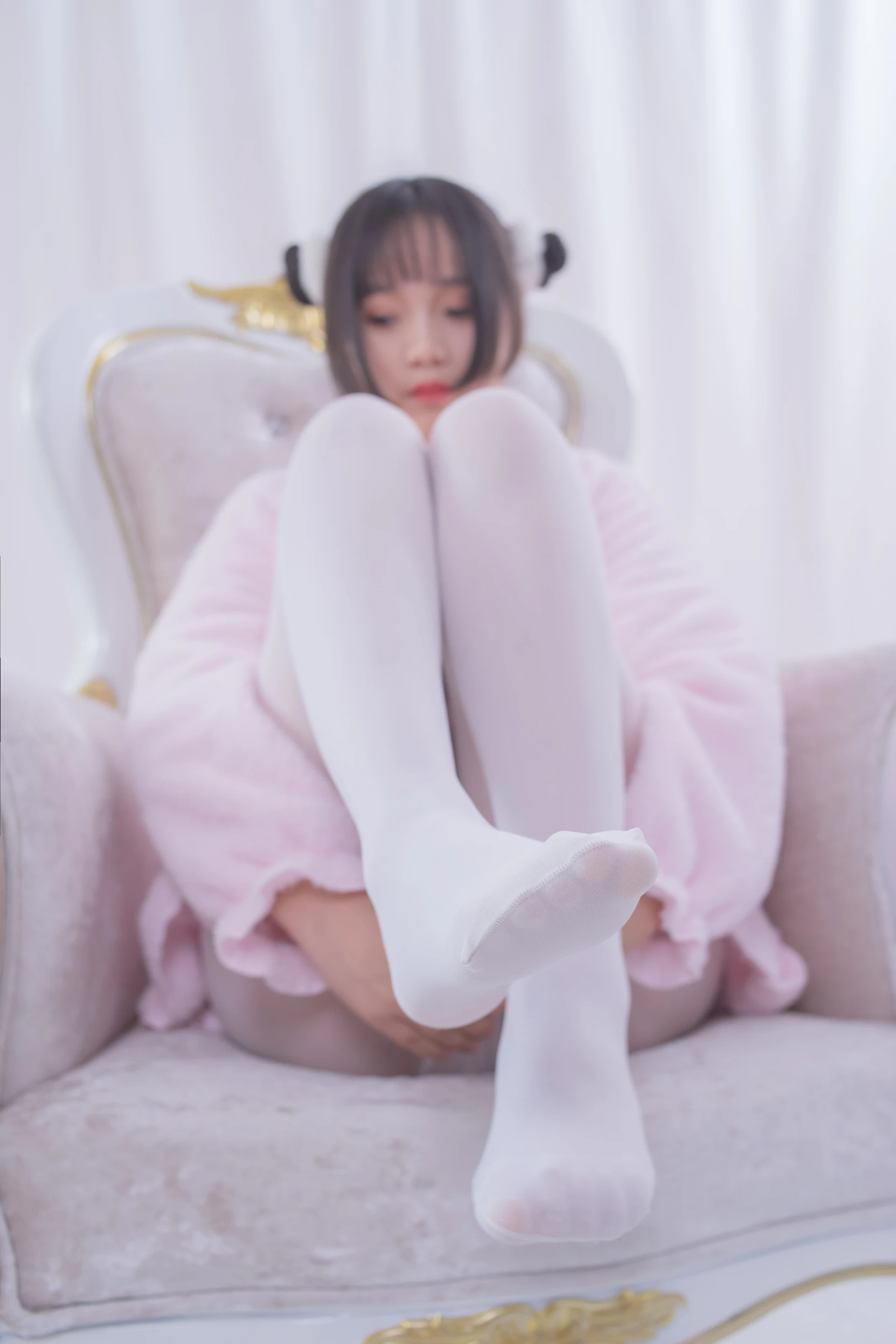 轻兰映画 VOL.017 [77P-380M]可爱, 白丝, 美腿, 美足, 轻兰映画