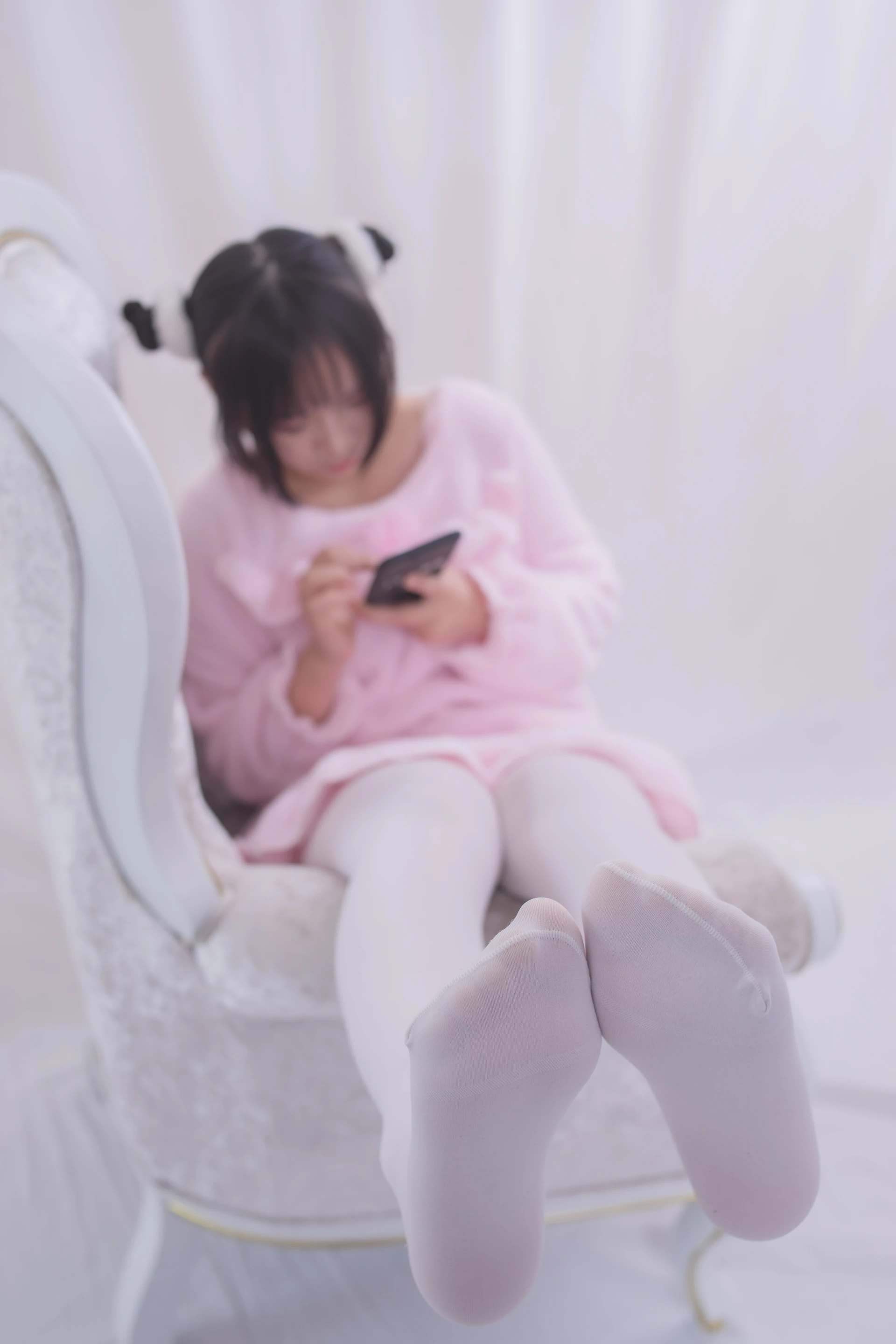 轻兰映画 VOL.017 [77P-380M]可爱, 白丝, 美腿, 美足, 轻兰映画