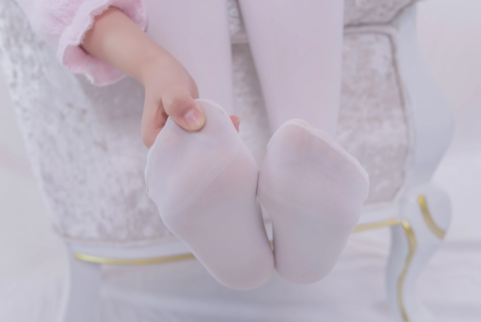 轻兰映画 VOL.017 [77P-380M]可爱, 白丝, 美腿, 美足, 轻兰映画