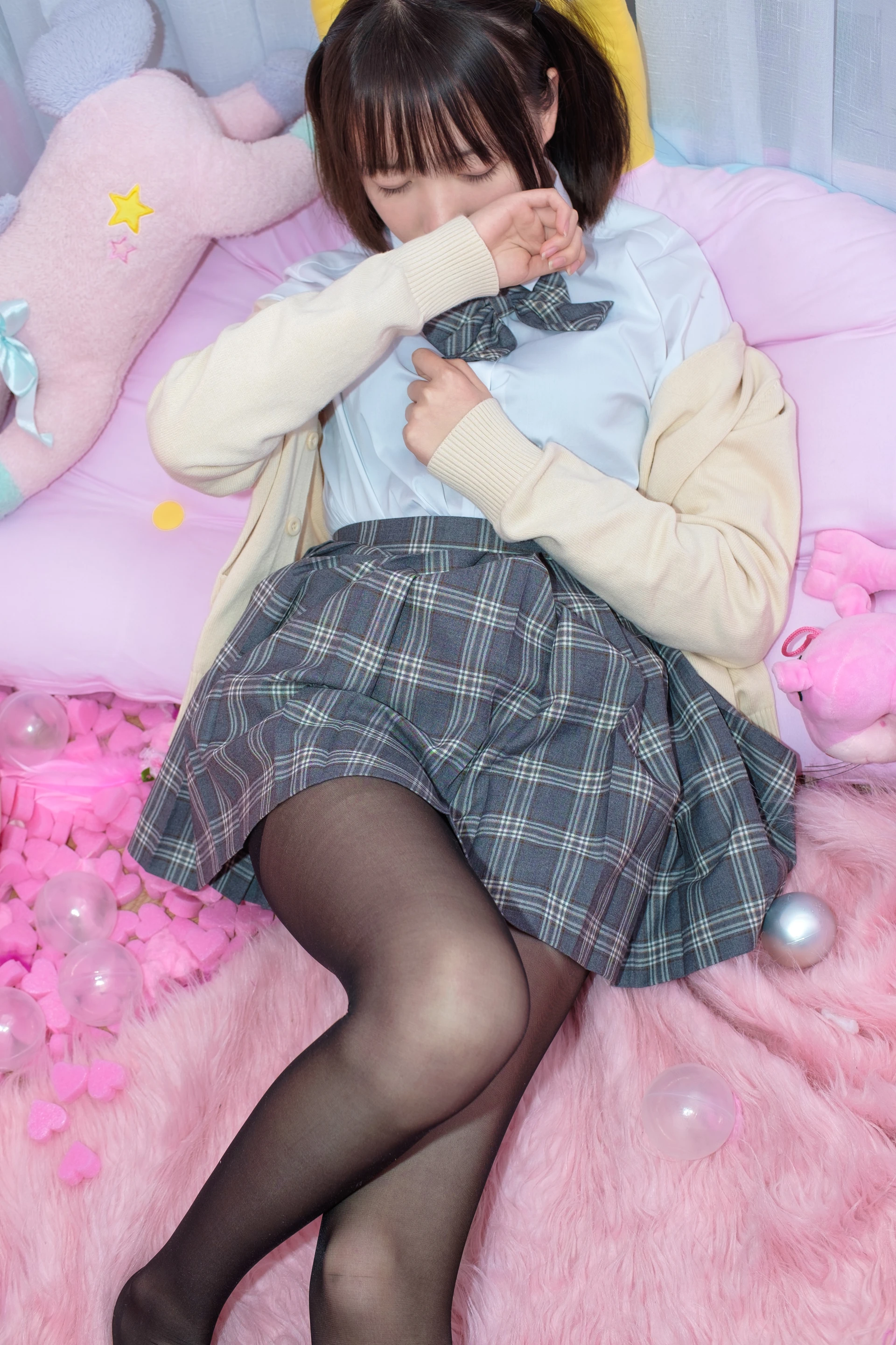 森萝财团 SSR-008 [75P-610M]Aika, 校服, 森萝财团, 黑丝