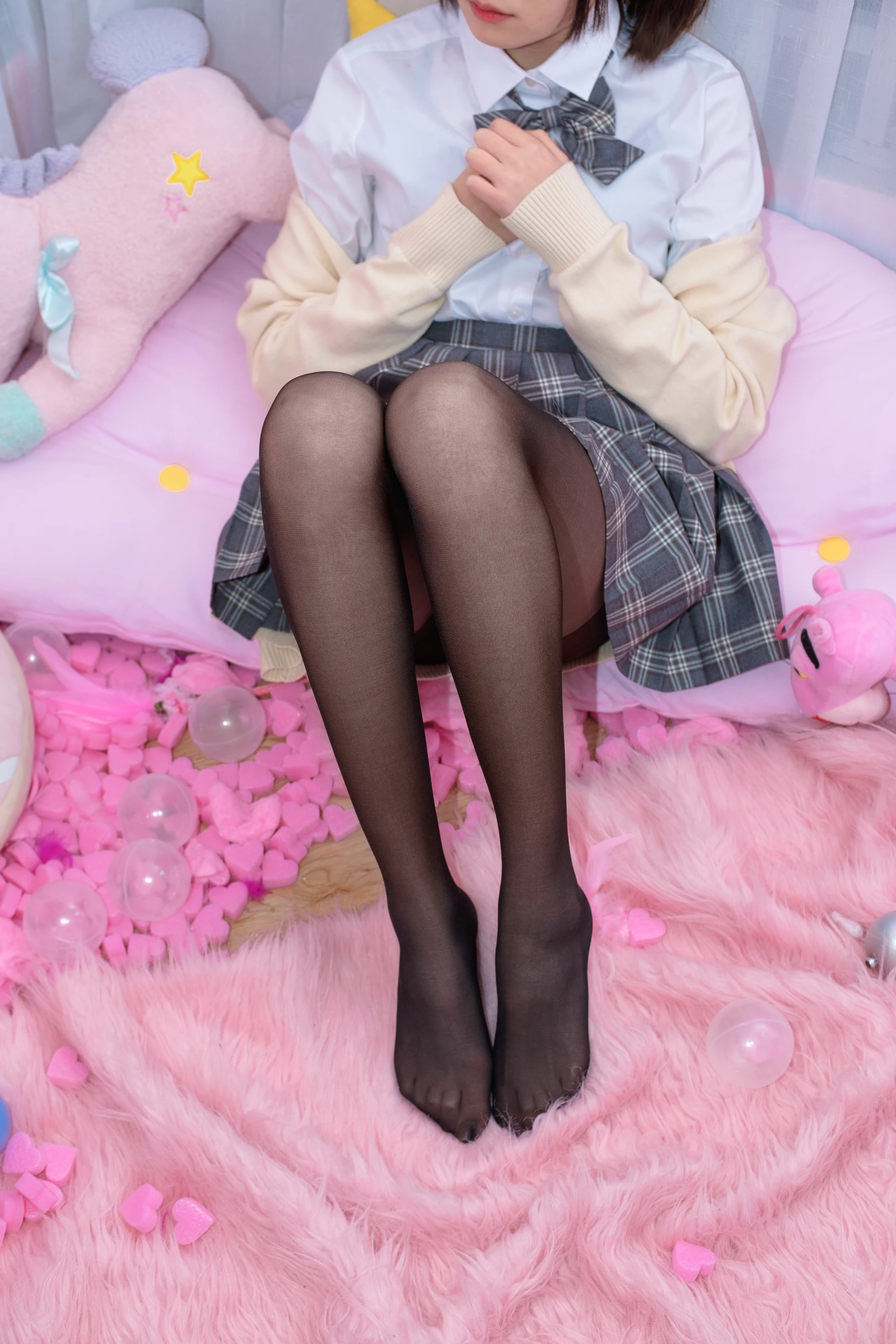 森萝财团 SSR-008 [75P-610M]Aika, 校服, 森萝财团, 黑丝