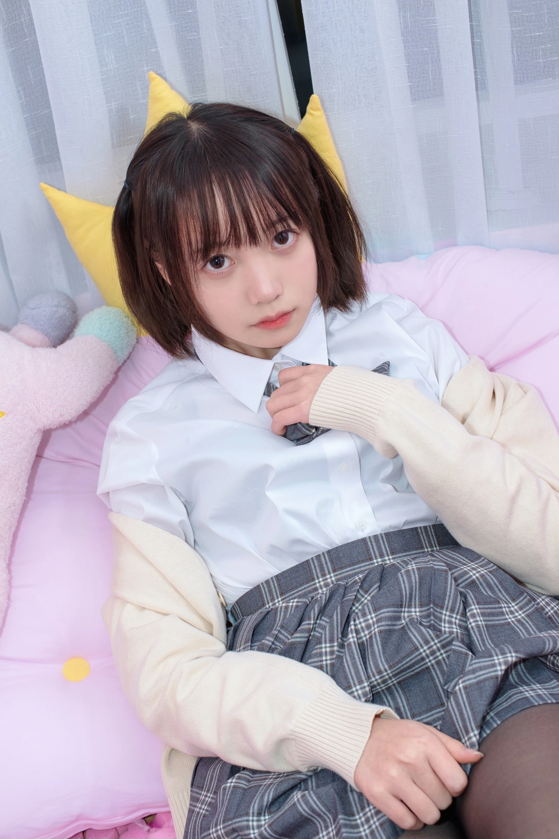 森萝财团 SSR-008 [75P-610M]Aika, 校服, 森萝财团, 黑丝