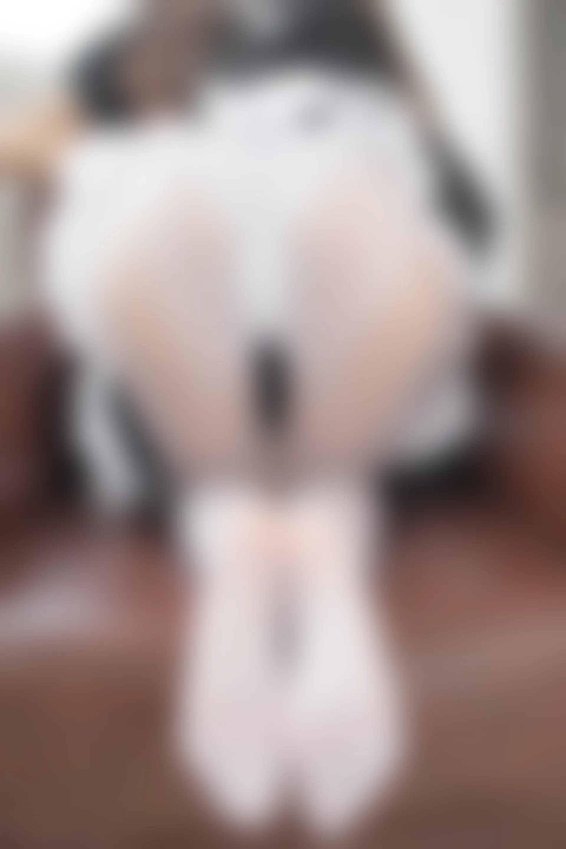 紧急企划 VOL.003 [74P1V-1.52G] 一只喵喵梓一只喵喵梓, 女仆, 女仆装, 白丝, 紧急企划, 美腿, 美足