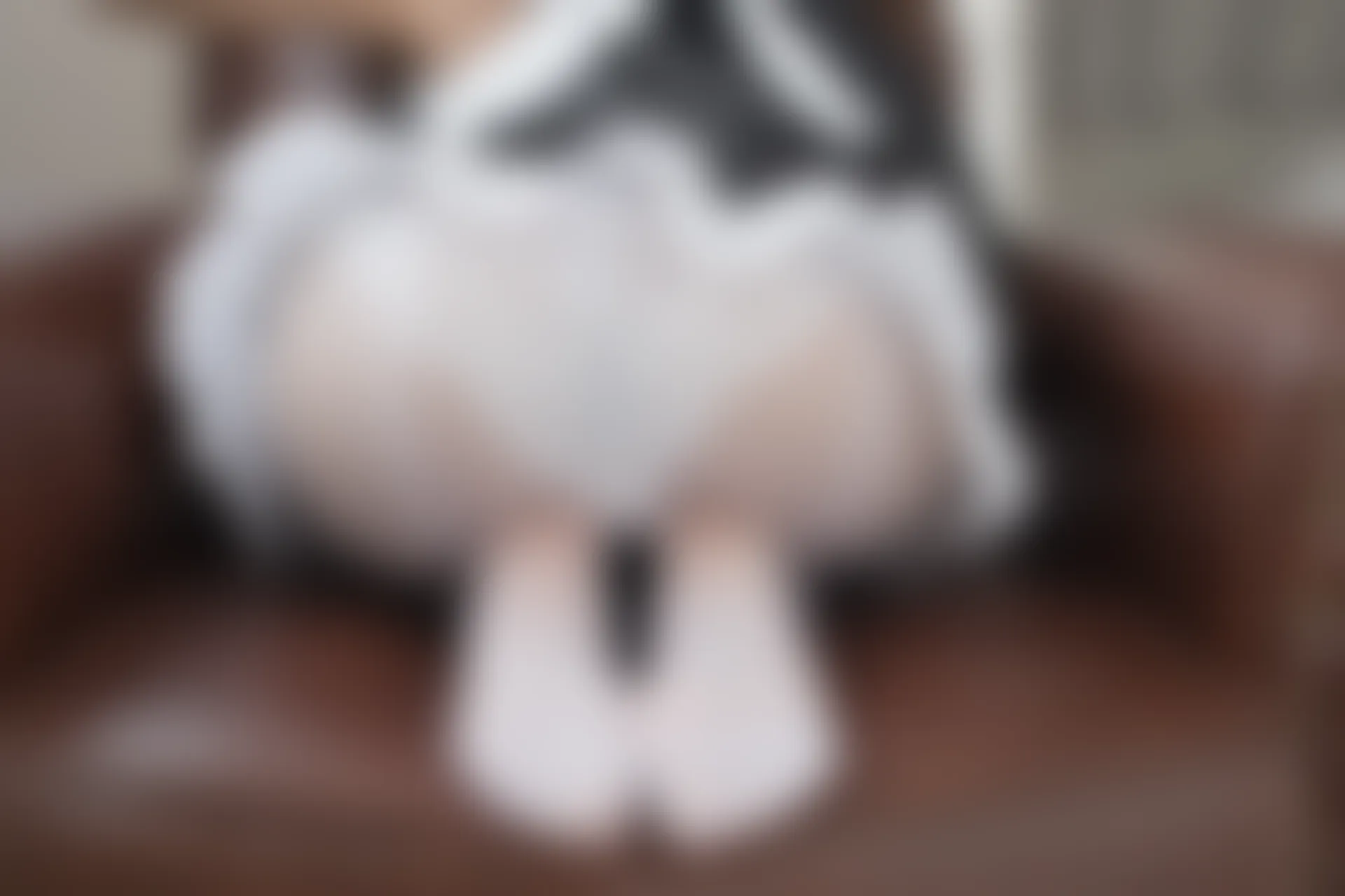 紧急企划 VOL.003 [74P1V-1.52G] 一只喵喵梓一只喵喵梓, 女仆, 女仆装, 白丝, 紧急企划, 美腿, 美足