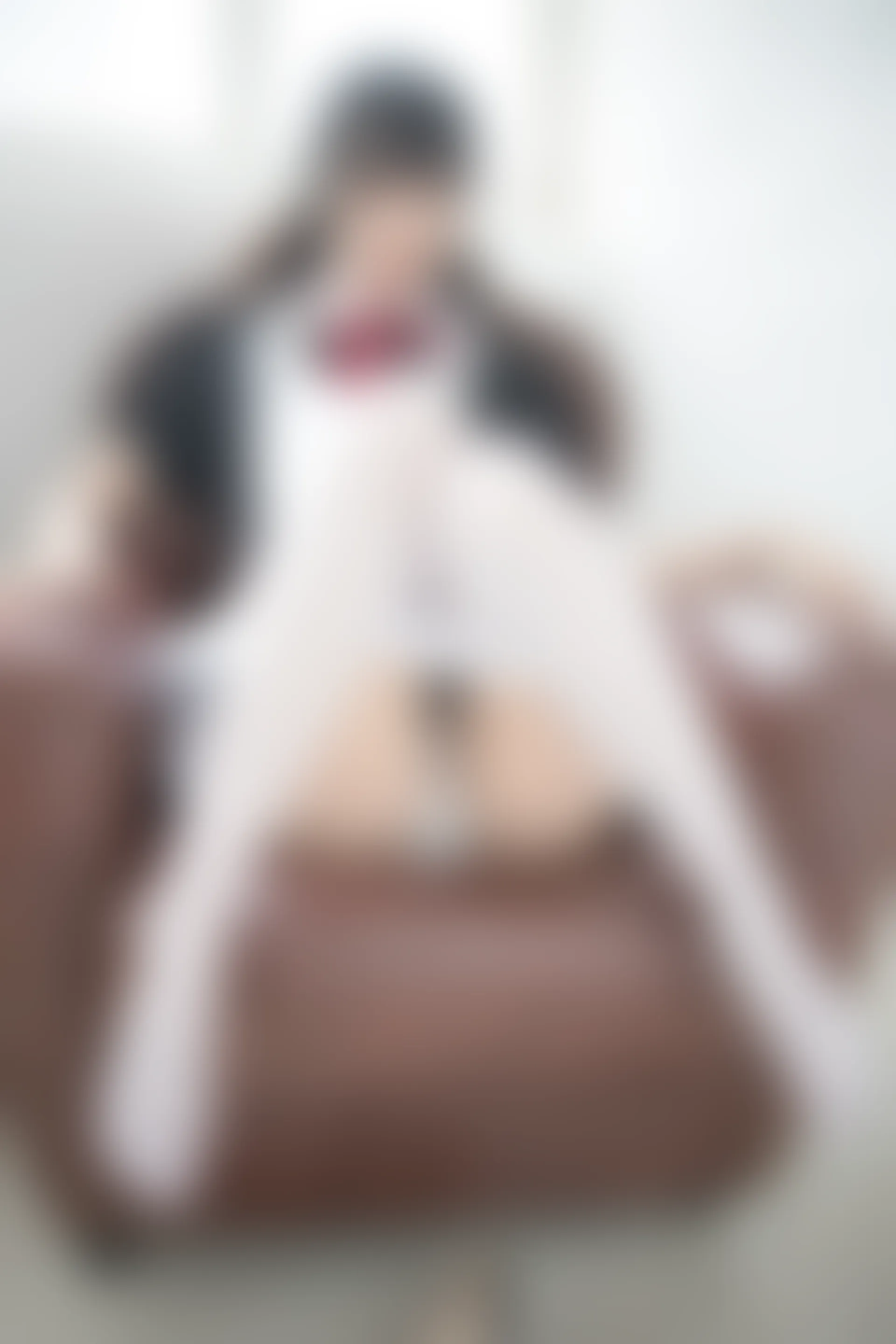 紧急企划 VOL.003 [74P1V-1.52G] 一只喵喵梓一只喵喵梓, 女仆, 女仆装, 白丝, 紧急企划, 美腿, 美足