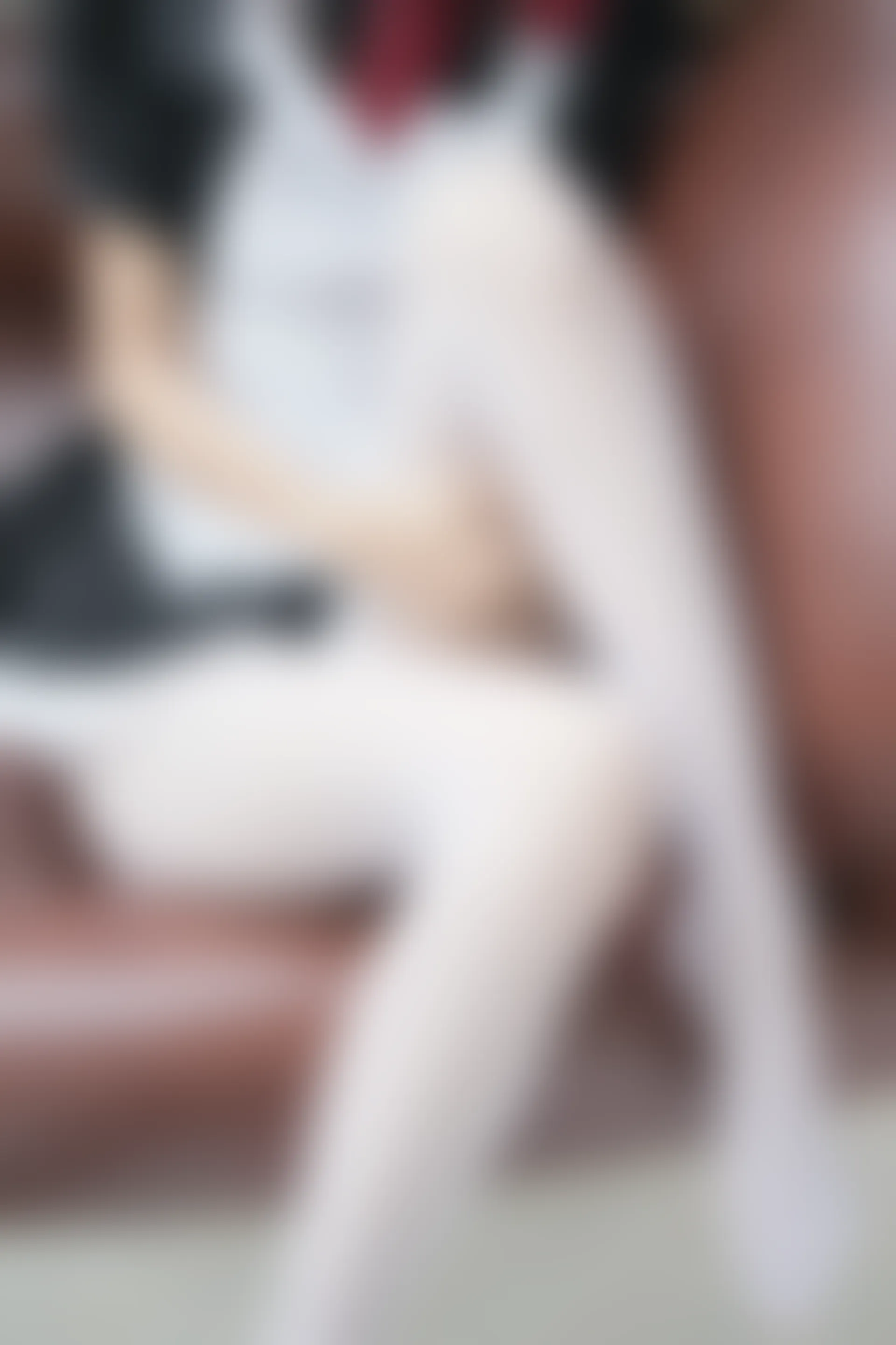 紧急企划 VOL.003 [74P1V-1.52G] 一只喵喵梓一只喵喵梓, 女仆, 女仆装, 白丝, 紧急企划, 美腿, 美足