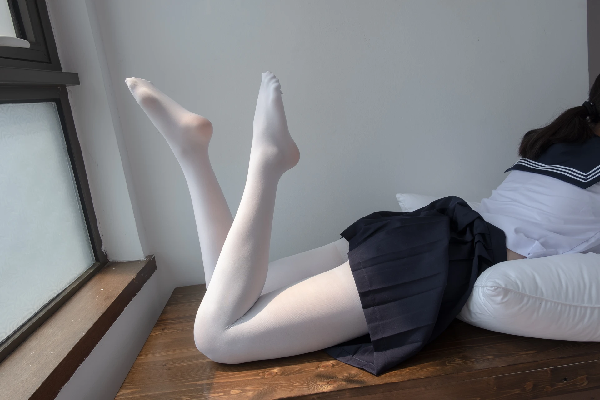 爱花写真 ALPHA-003 [144P-1.39G]可爱, 校服, 森萝财团, 水手服, 爱花写真, 白丝