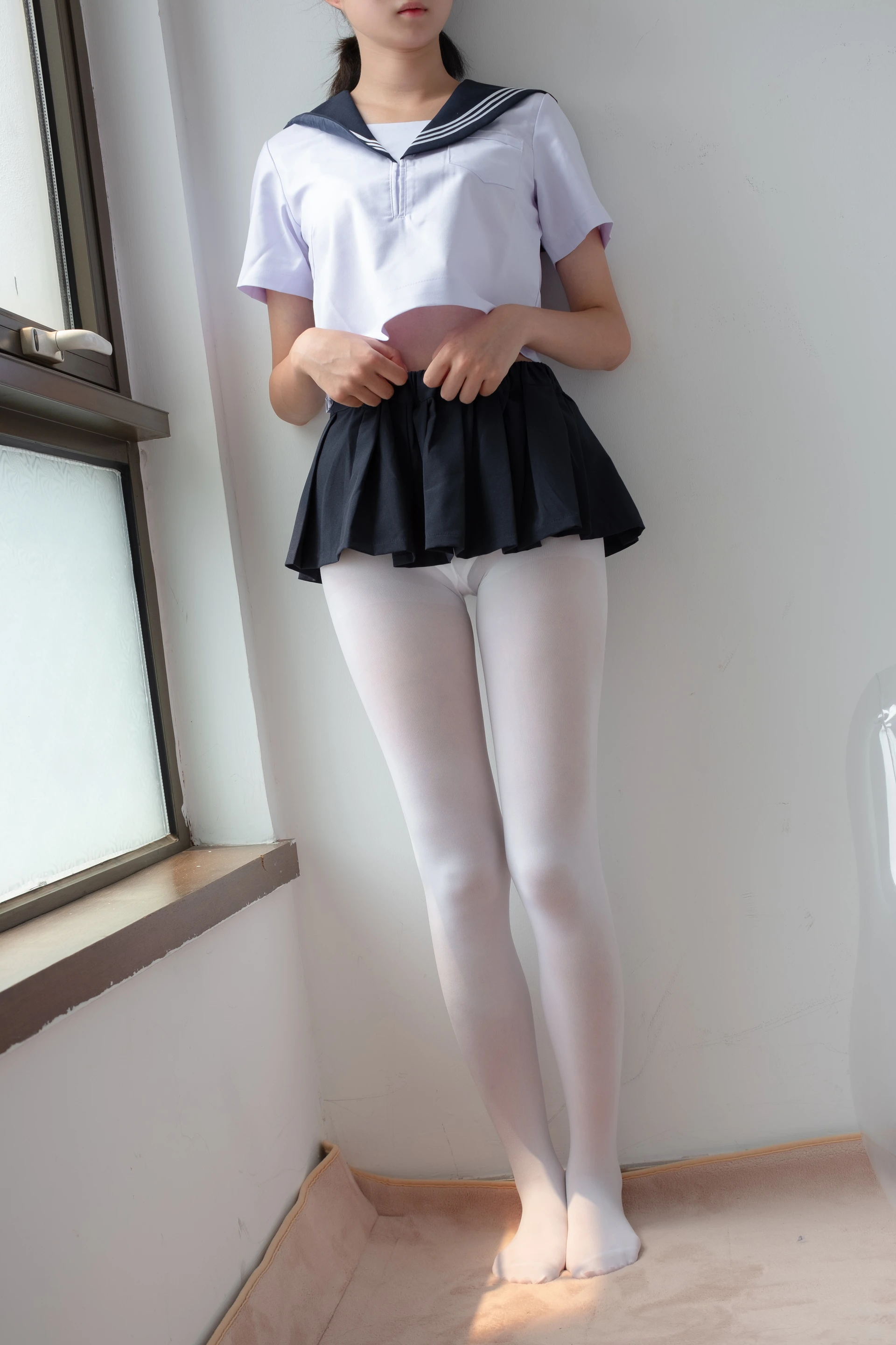 爱花写真 ALPHA-003 [144P-1.39G]可爱, 校服, 森萝财团, 水手服, 爱花写真, 白丝
