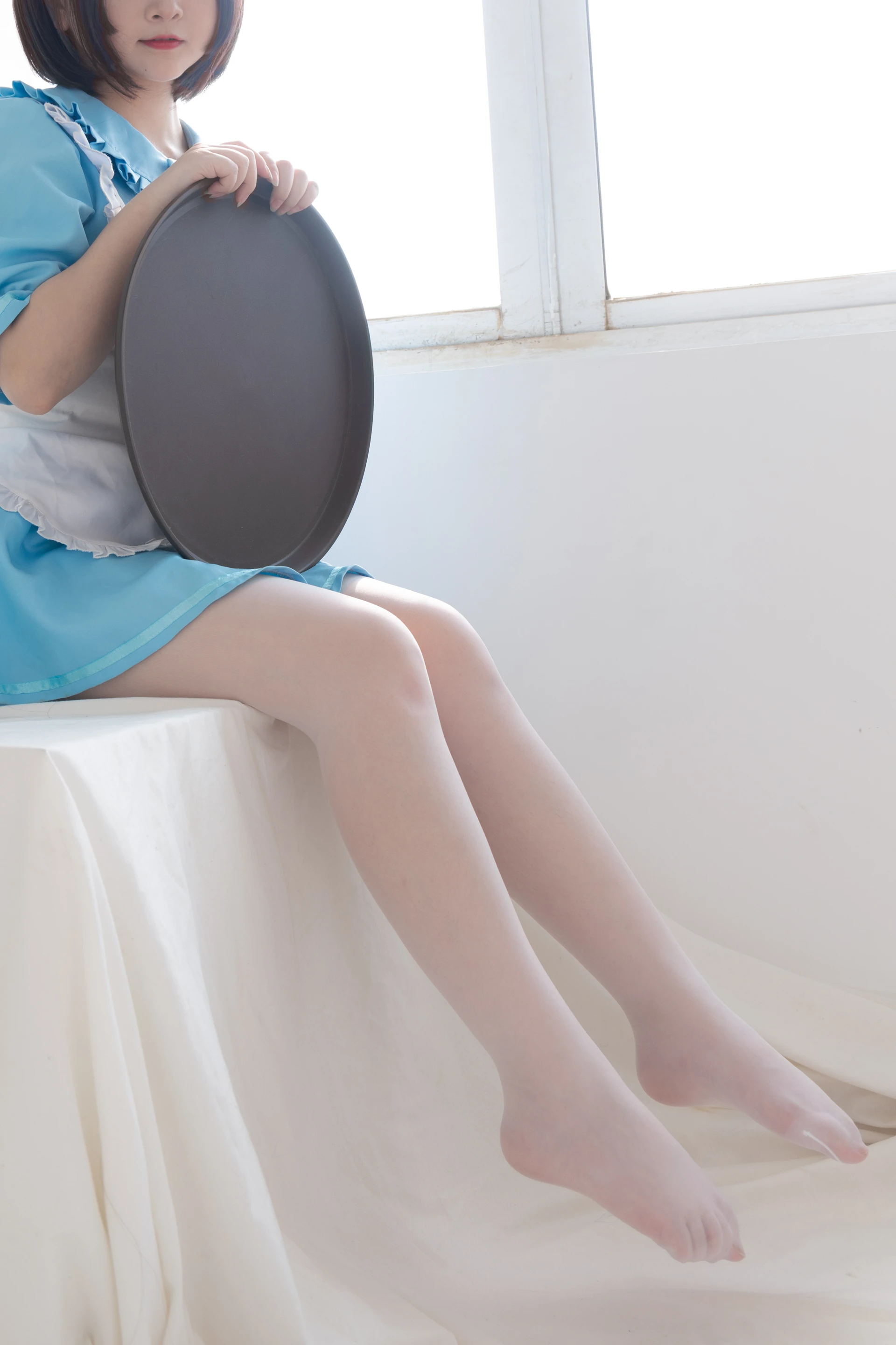 少女秩序 EX.06 古川kagura 蓝色猫女仆白丝美腿[42P-295.7M]古川kagura, 女仆, 少女秩序, 白丝, 美腿, 美足