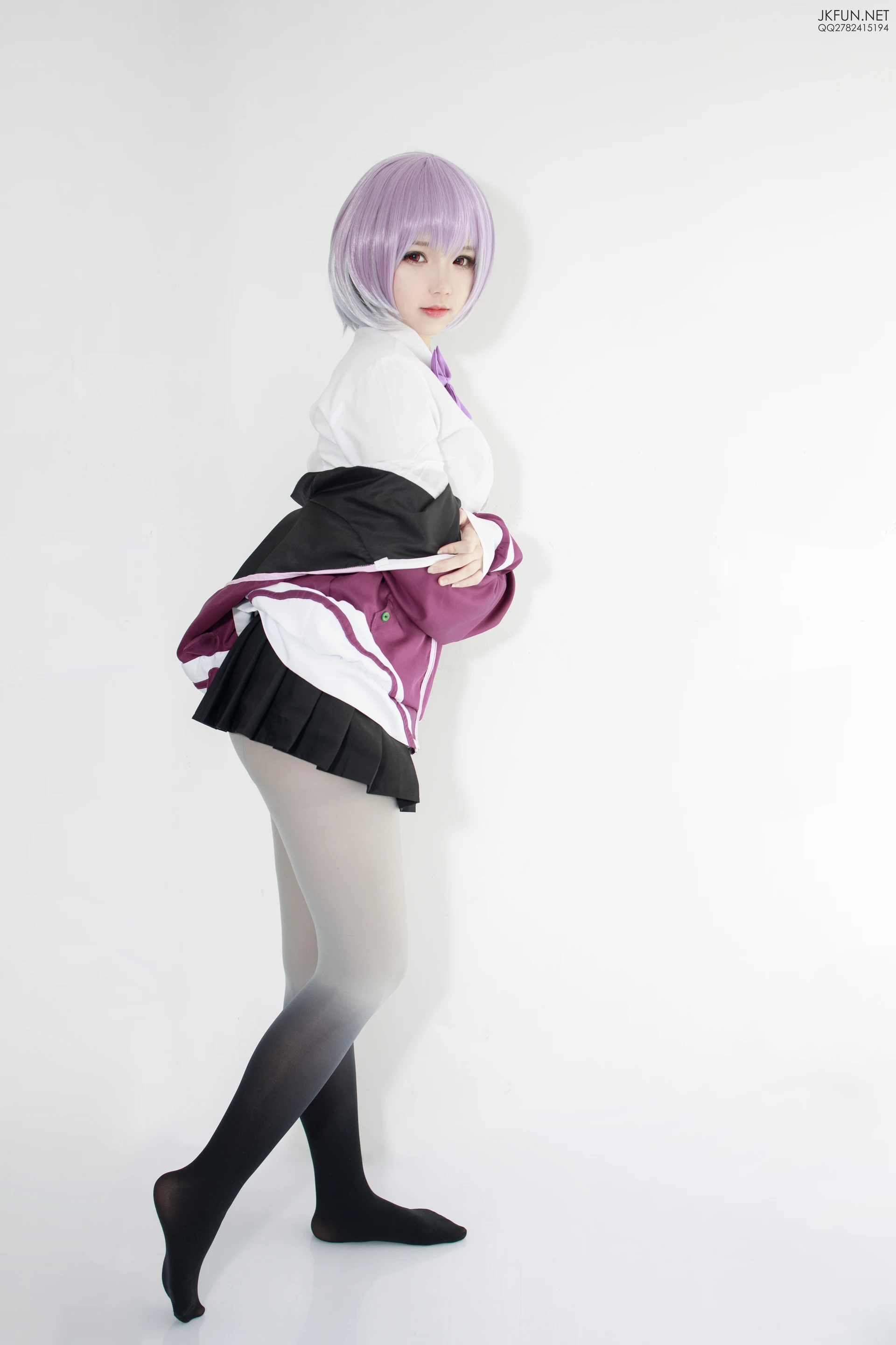 JKFUN-004 [123P1V-3.74G]COS, JKFUN, 制服, 可爱, 森萝财团, 美腿, 美足