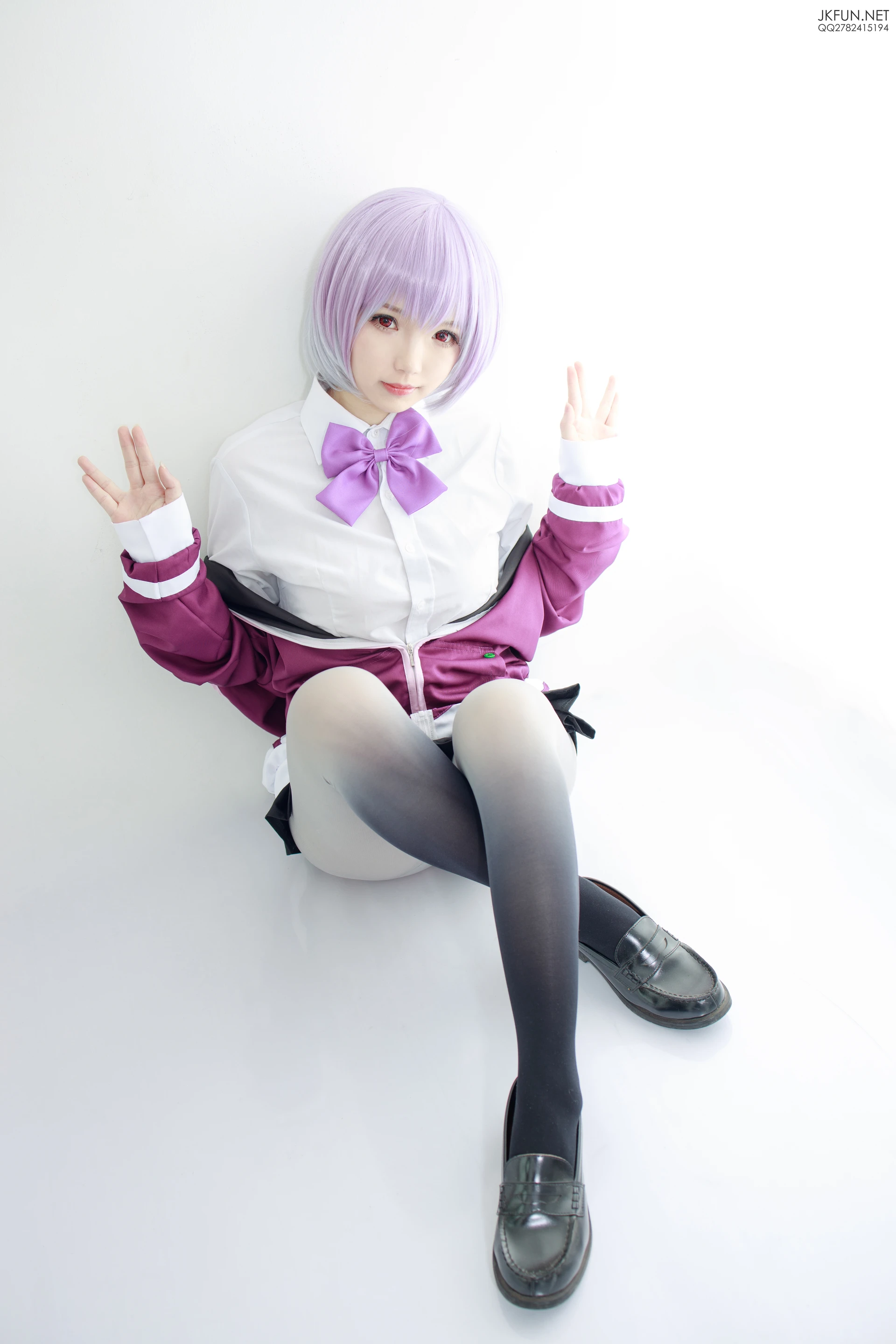 JKFUN-004 [123P1V-3.74G]COS, JKFUN, 制服, 可爱, 森萝财团, 美腿, 美足