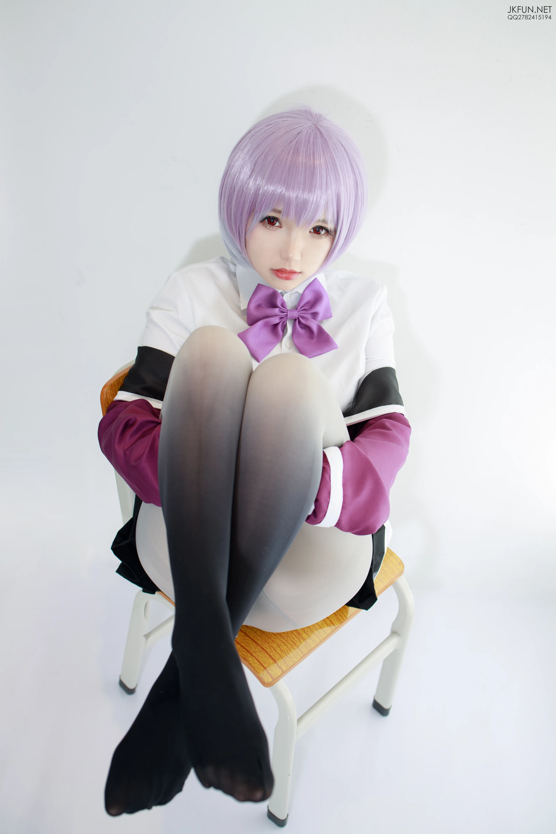JKFUN-004 [123P1V-3.74G]COS, JKFUN, 制服, 可爱, 森萝财团, 美腿, 美足