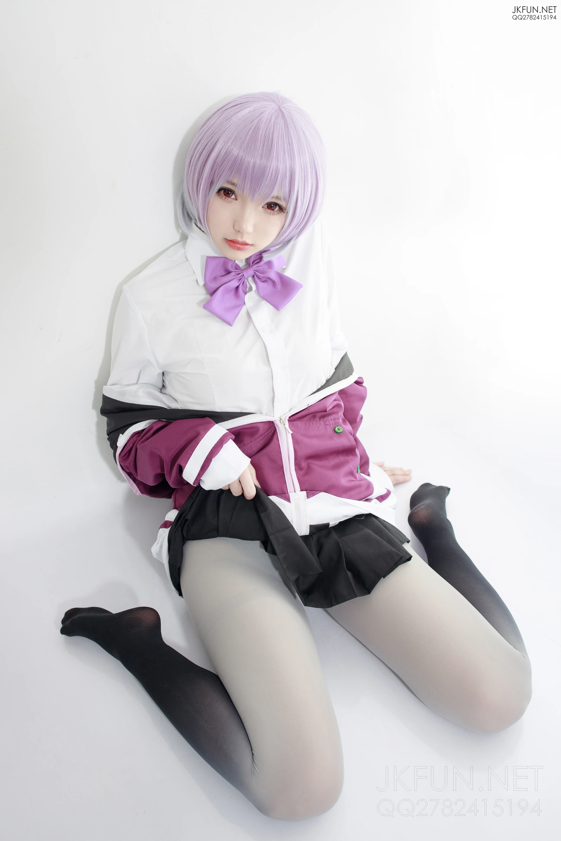 JKFUN-004 [123P1V-3.74G]COS, JKFUN, 制服, 可爱, 森萝财团, 美腿, 美足
