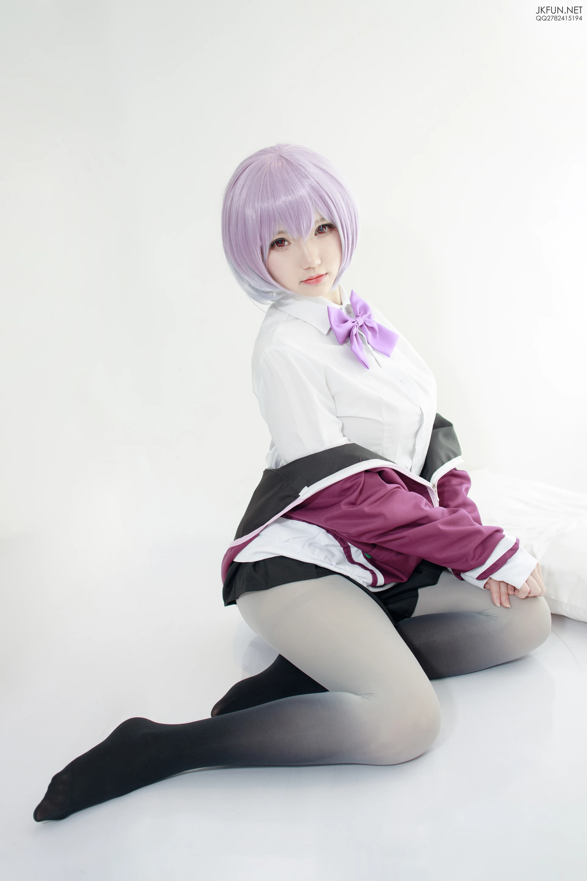 JKFUN-004 [123P1V-3.74G]COS, JKFUN, 制服, 可爱, 森萝财团, 美腿, 美足