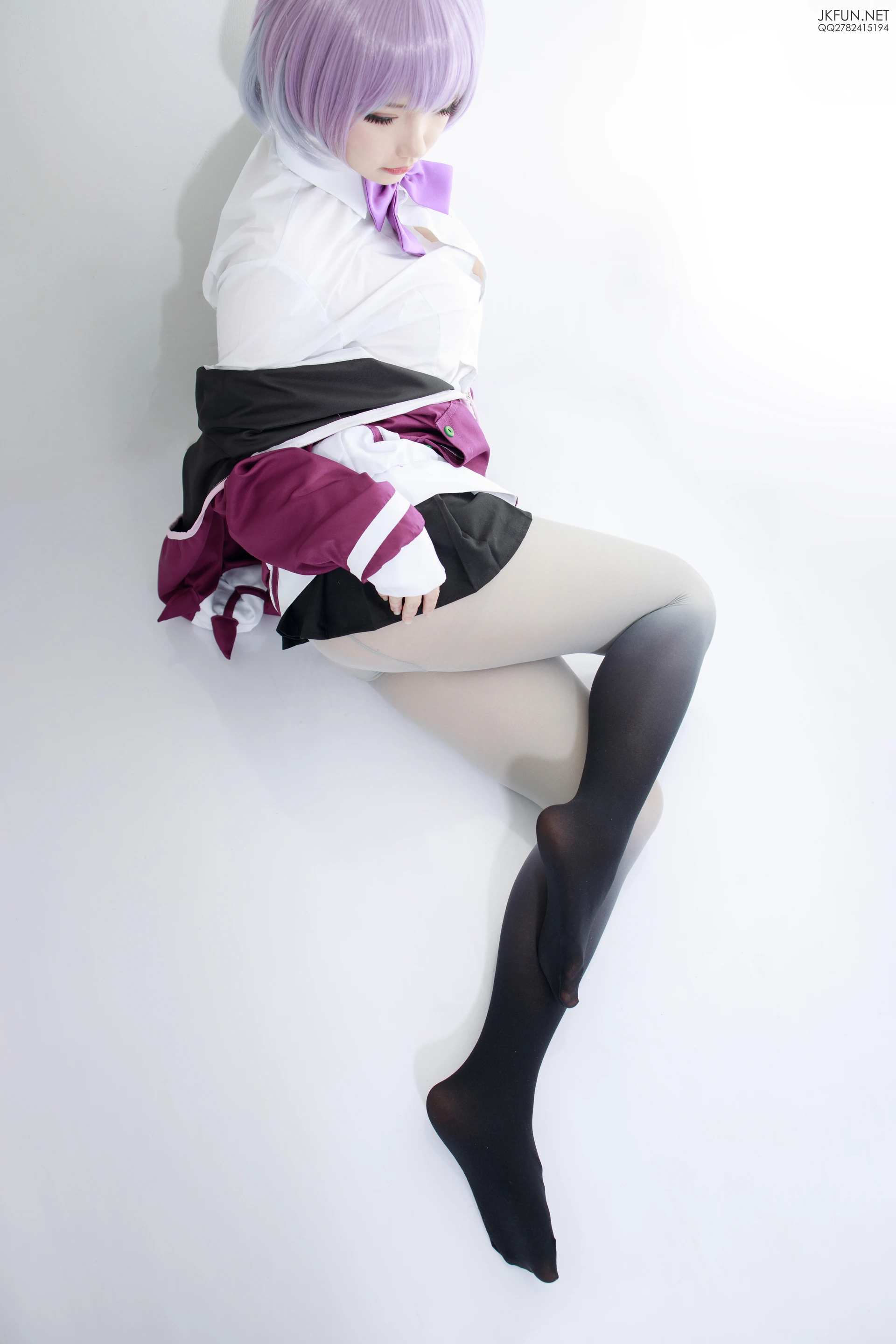 JKFUN-004 [123P1V-3.74G]COS, JKFUN, 制服, 可爱, 森萝财团, 美腿, 美足