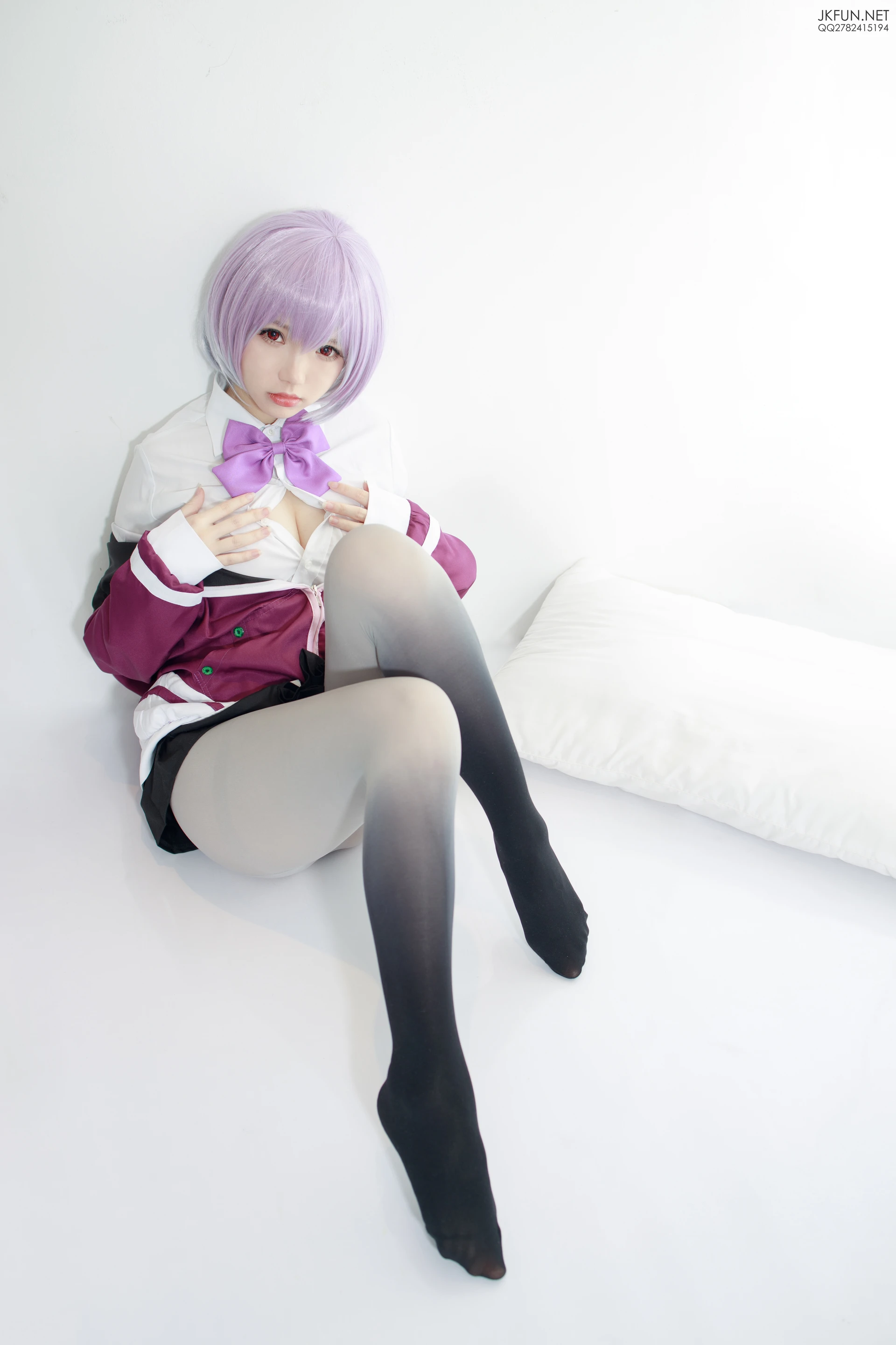 JKFUN-004 [123P1V-3.74G]COS, JKFUN, 制服, 可爱, 森萝财团, 美腿, 美足