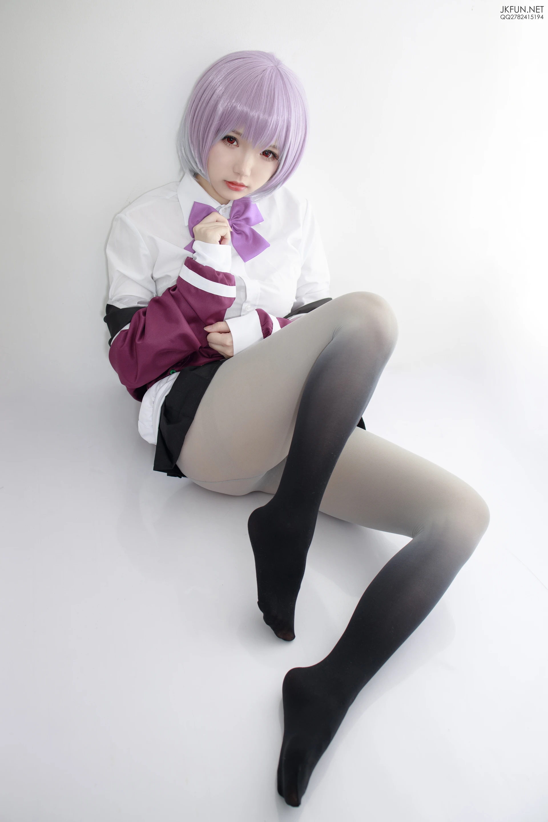 JKFUN-004 [123P1V-3.74G]COS, JKFUN, 制服, 可爱, 森萝财团, 美腿, 美足
