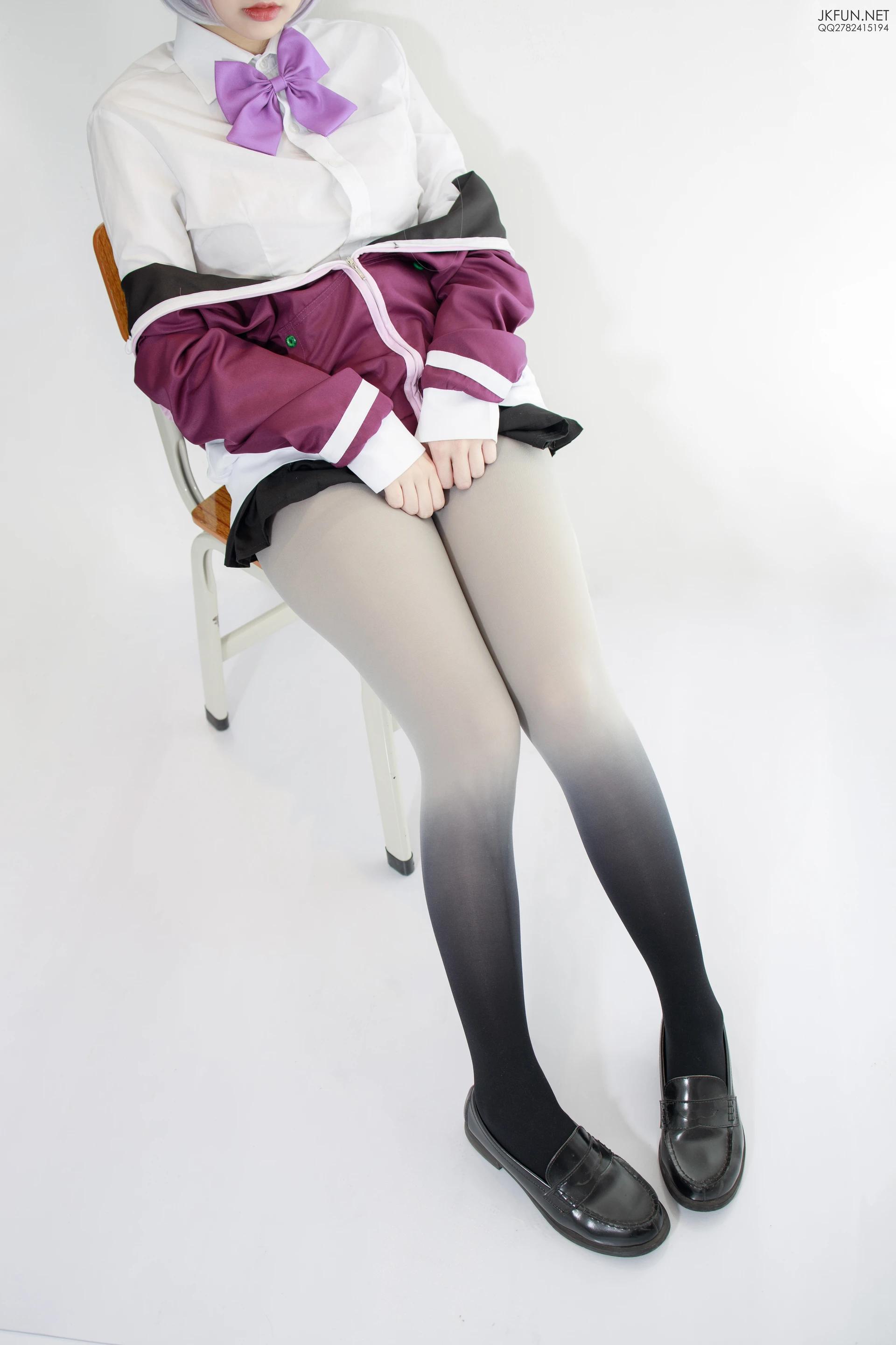 JKFUN-004 [123P1V-3.74G]COS, JKFUN, 制服, 可爱, 森萝财团, 美腿, 美足