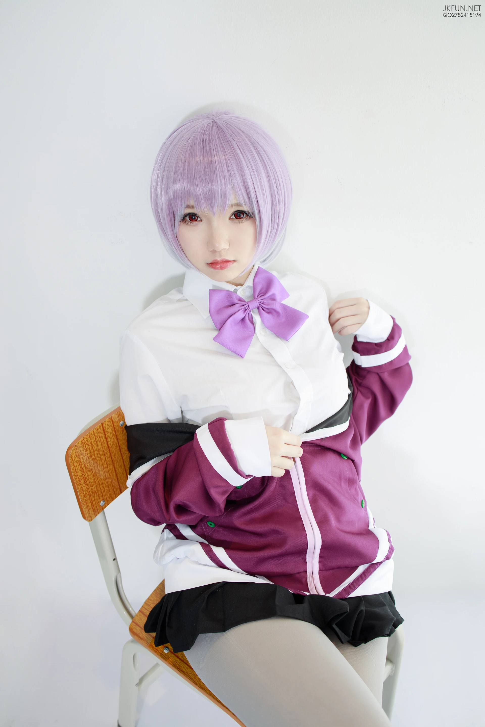 JKFUN-004 [123P1V-3.74G]COS, JKFUN, 制服, 可爱, 森萝财团, 美腿, 美足
