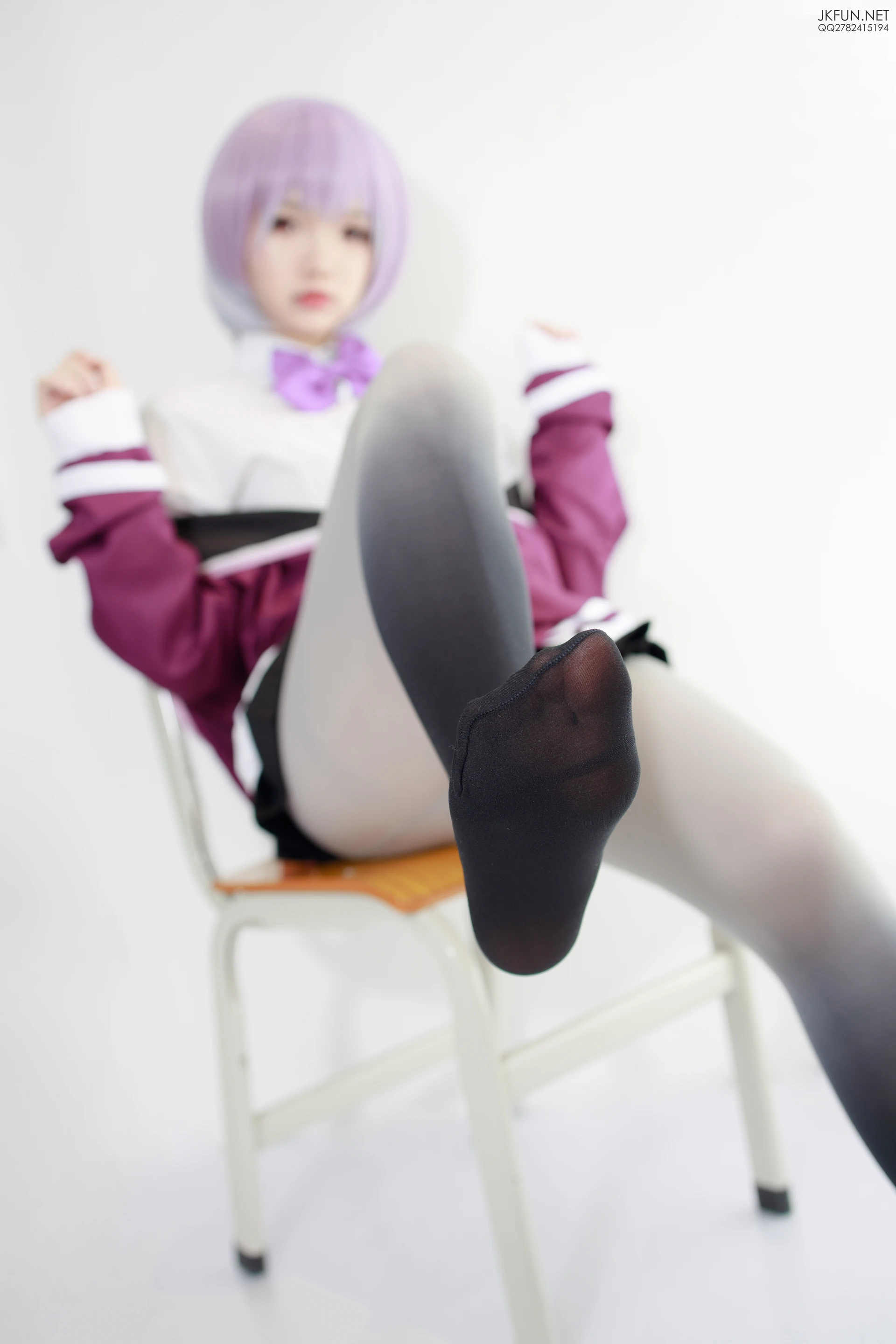 JKFUN-004 [123P1V-3.74G]COS, JKFUN, 制服, 可爱, 森萝财团, 美腿, 美足