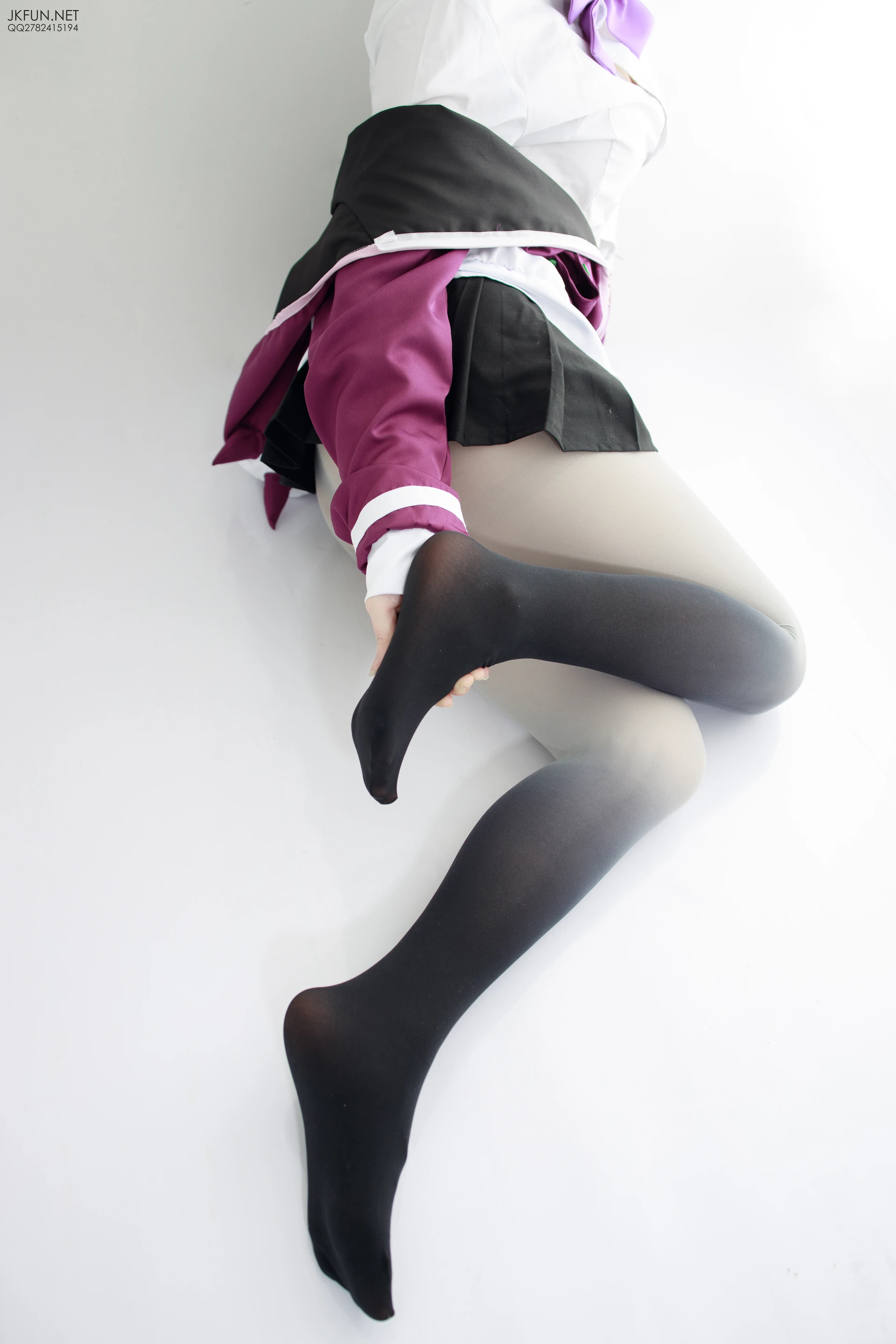 JKFUN-004 [123P1V-3.74G]COS, JKFUN, 制服, 可爱, 森萝财团, 美腿, 美足