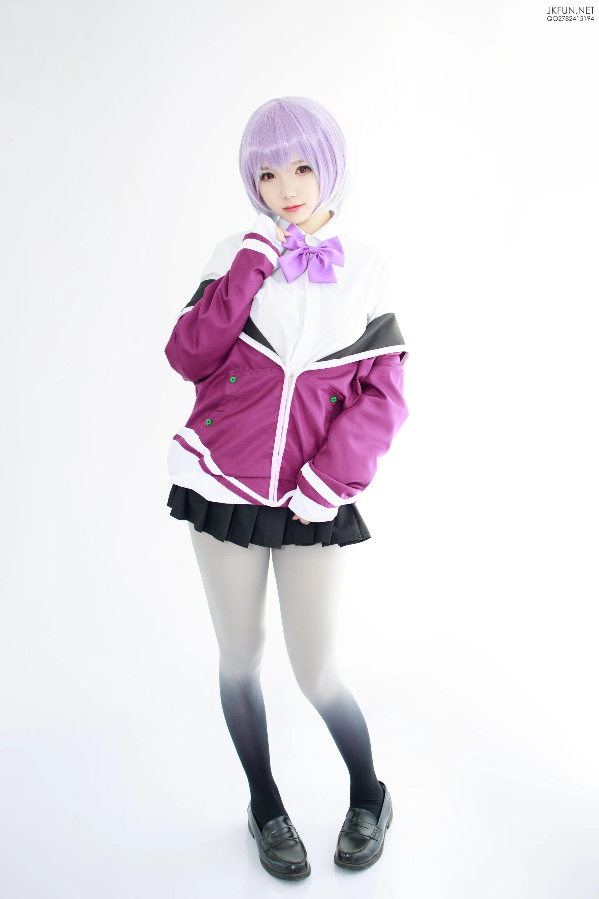 JKFUN-004 [123P1V-3.74G]COS, JKFUN, 制服, 可爱, 森萝财团, 美腿, 美足