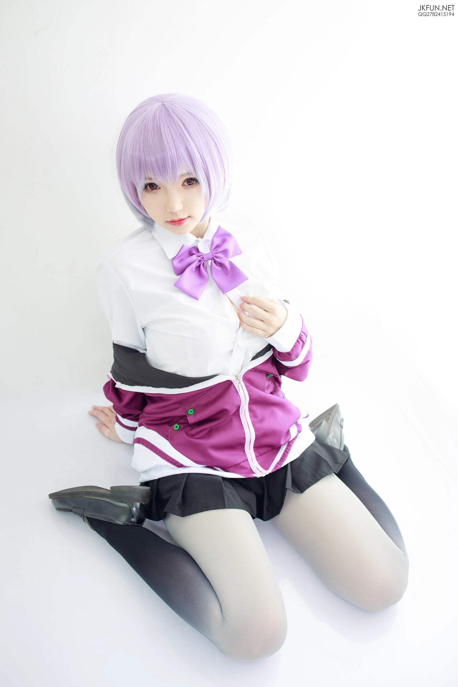 JKFUN-004 [123P1V-3.74G]COS, JKFUN, 制服, 可爱, 森萝财团, 美腿, 美足