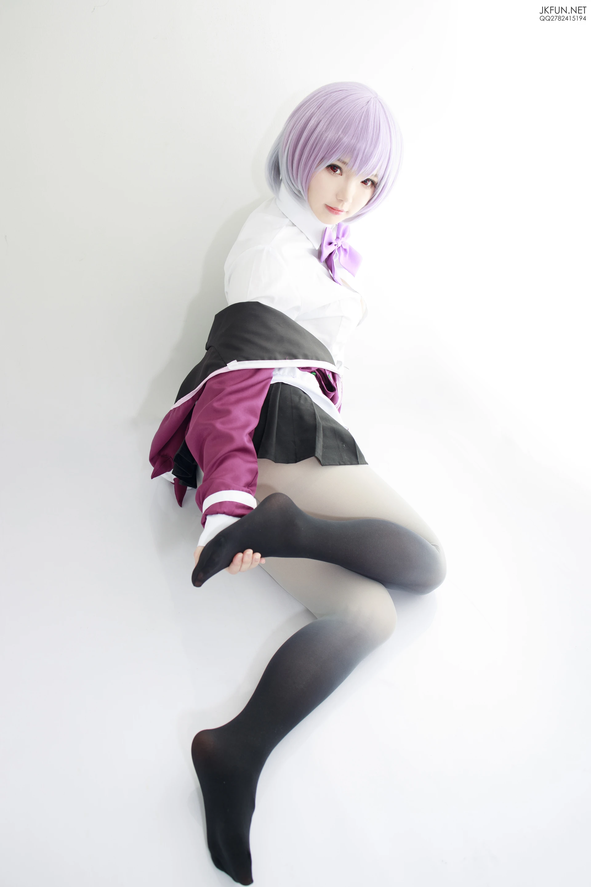 JKFUN-004 [123P1V-3.74G]COS, JKFUN, 制服, 可爱, 森萝财团, 美腿, 美足